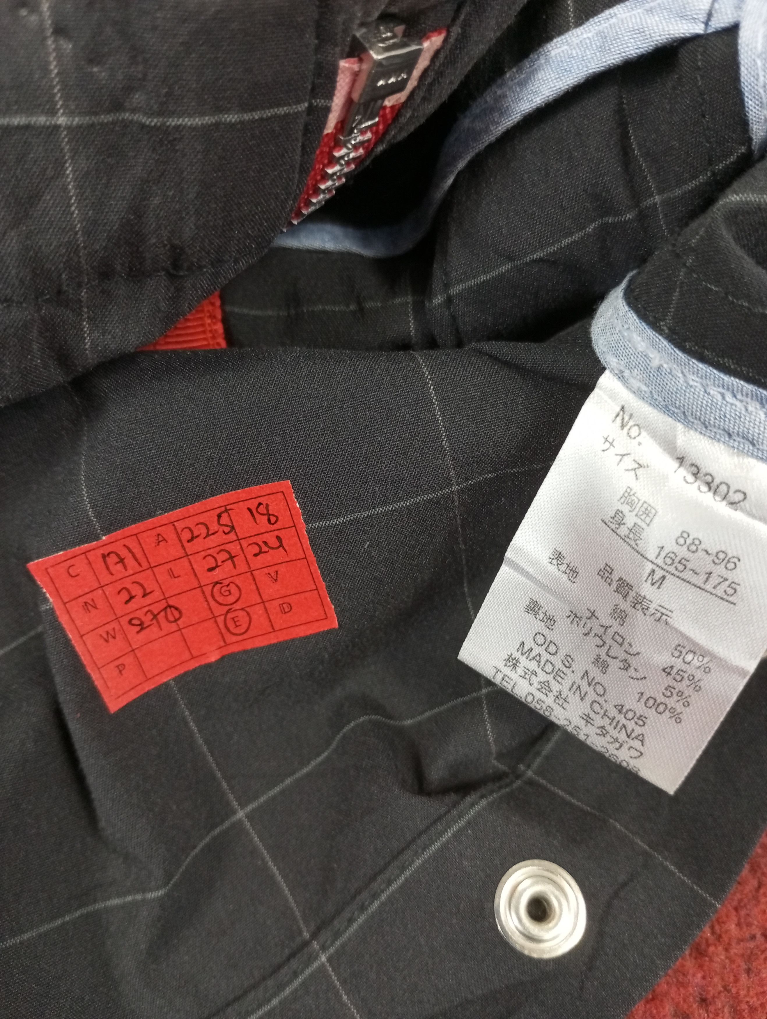 Japanese Brand × Kansai Yamamoto × Vintage Kansai Yamamoto X Custom Number Nine Japanese Jacket Size US M / EU 48-50 / 2 - 8 Thumbnail