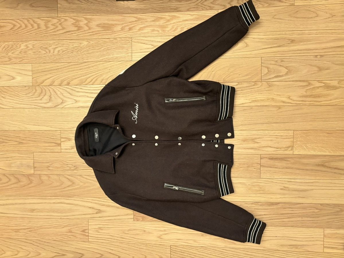 Amiri AMIRI VARSITY JACKET WOOL Size US M / EU 48-50 / 2 - 1 Thumbnail