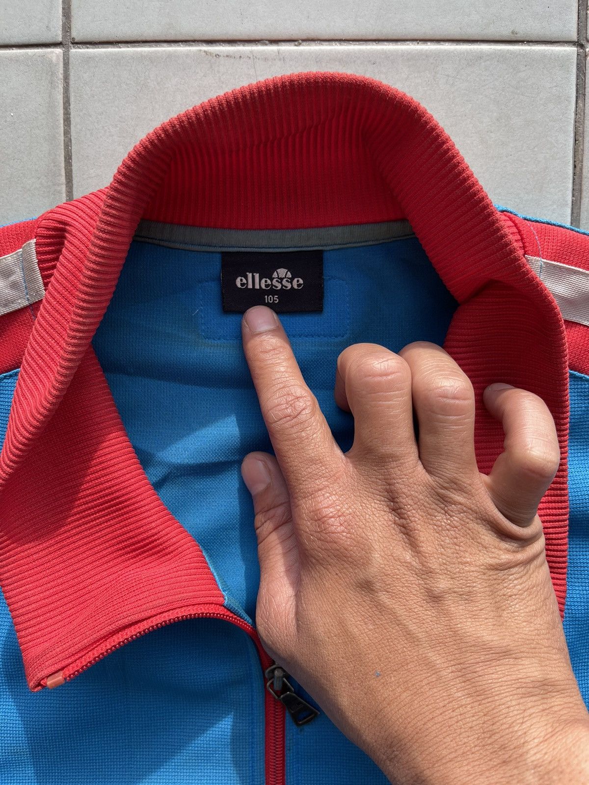 Ellesse × Vintage Ellesse Light Jacket Vintage Made In Italy Size US XL / EU 56 / 4 - 4 Thumbnail