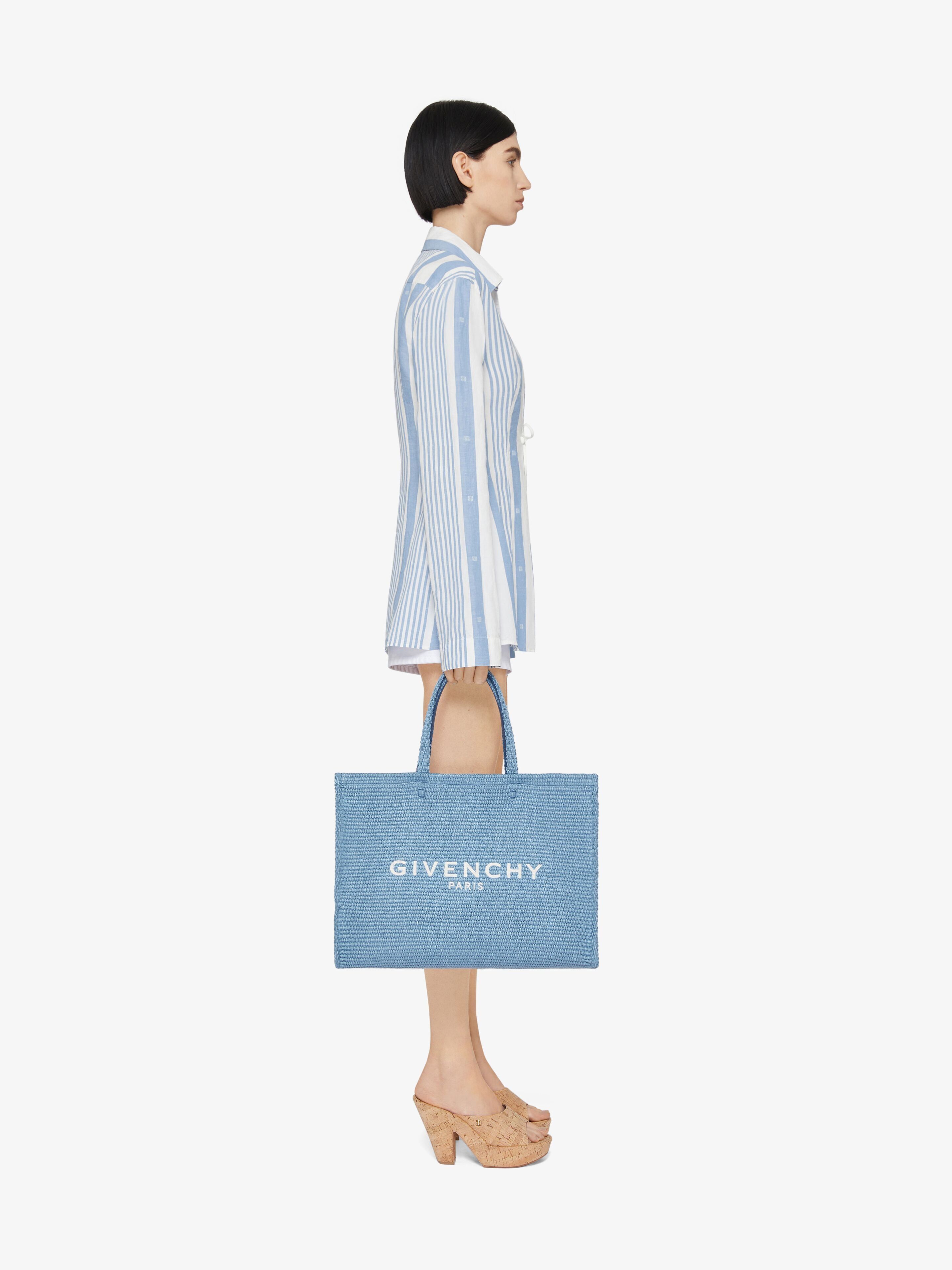 Givenchy oc11z0725 Shirt in Blue/Off White Size XXS / US 00 / IT 34 - 3 Thumbnail