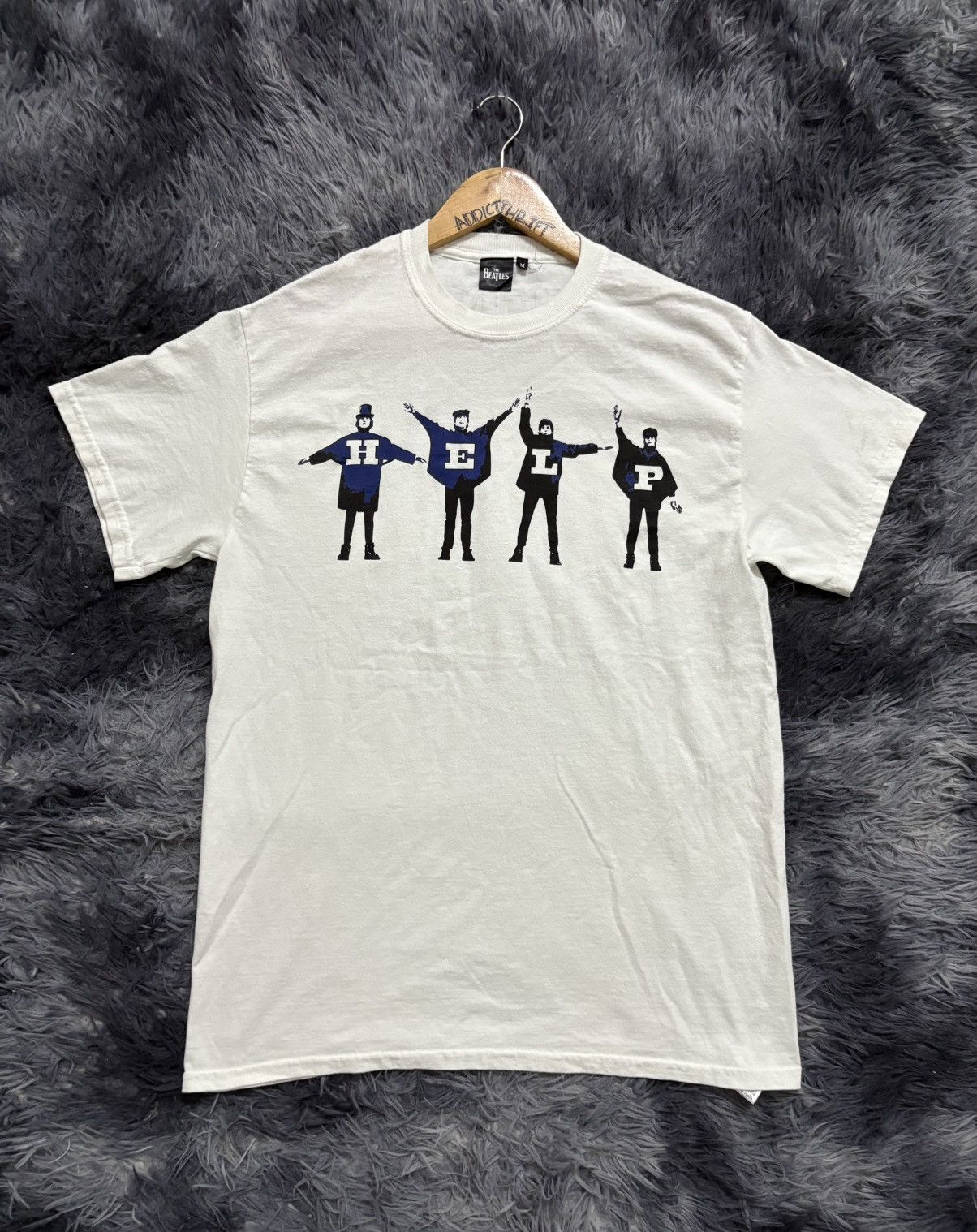 Band Tees 🔥HOT🔥THE BEATLES HELP VERY RARE Size US M / EU 48-50 / 2 - 1 Thumbnail