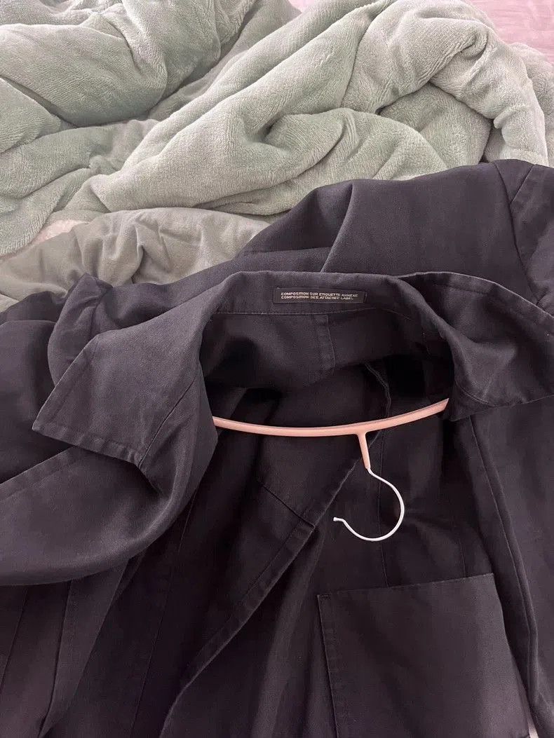 Yohji Yamamoto Y's Yohji Yamamoto Long Black Trench Coat Size US M / EU 48-50 / 2 - 4 Thumbnail