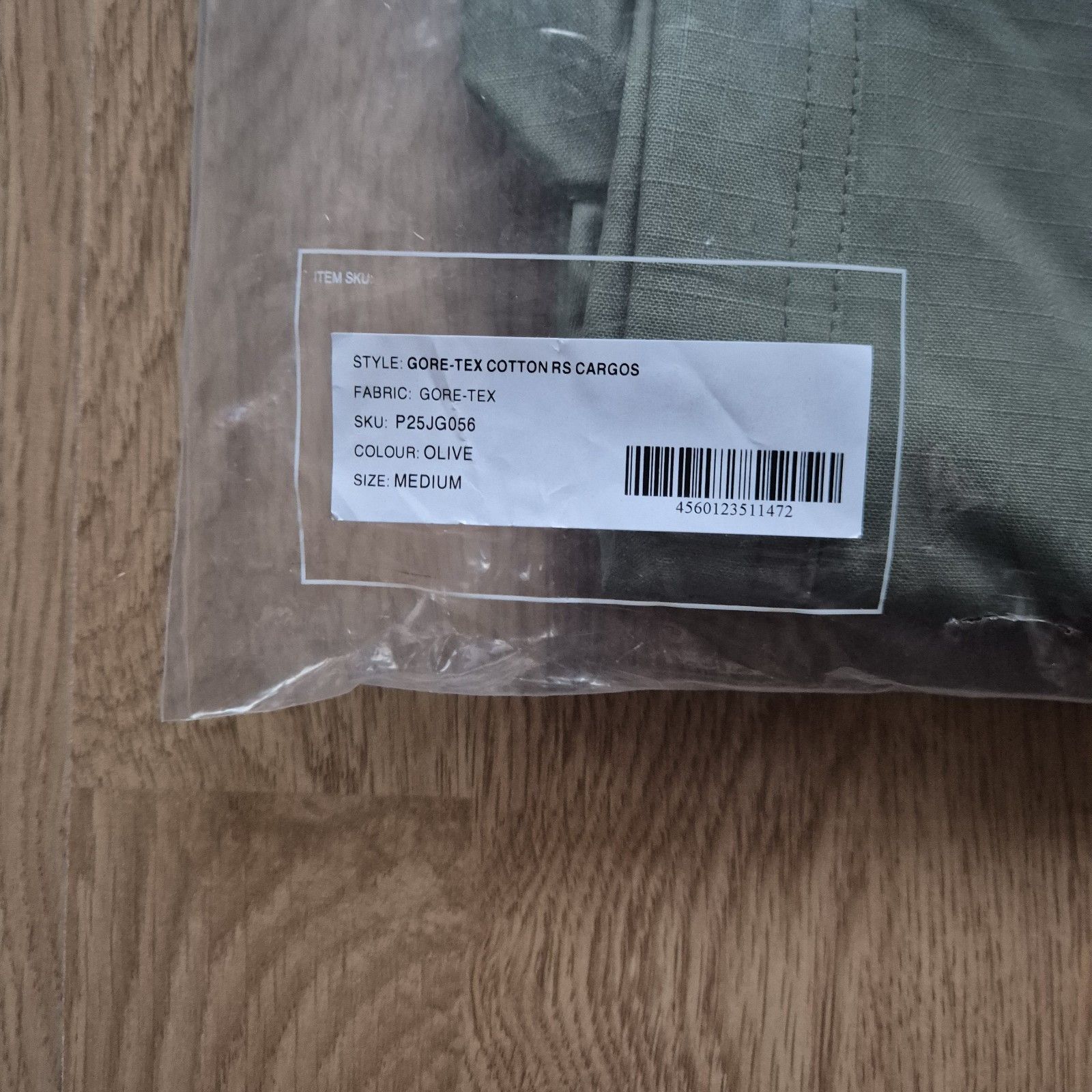 Palace Palace Goretex Cotton RS Cargo Pant Olive Brand New FW23 Size US 32 / EU 48 - 7 Thumbnail