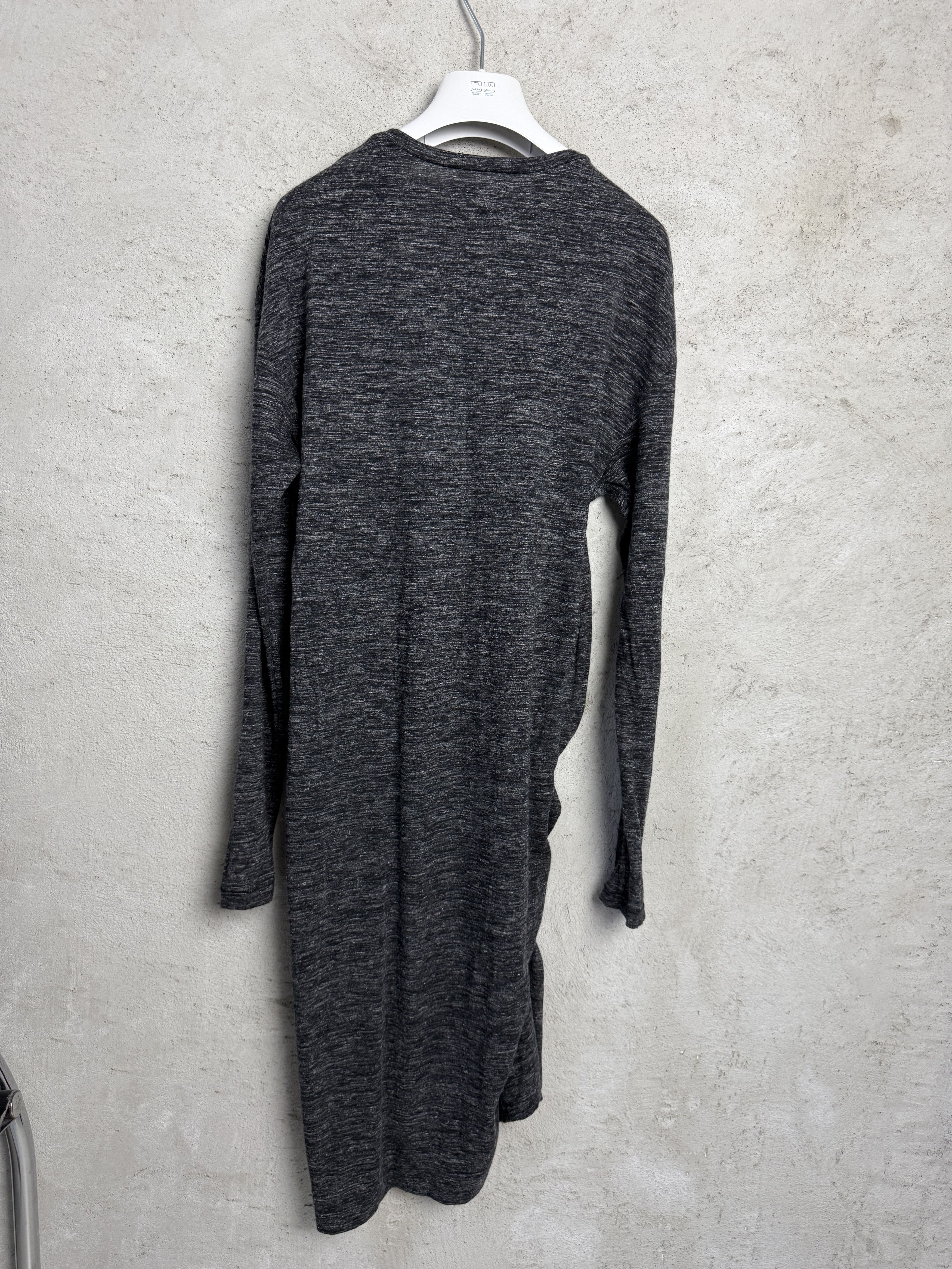 Isabel Marant Etoile Isabel Marant Etoile draped gray casual dress nylon linen Size S / US 4 / IT 40 - 8 Thumbnail