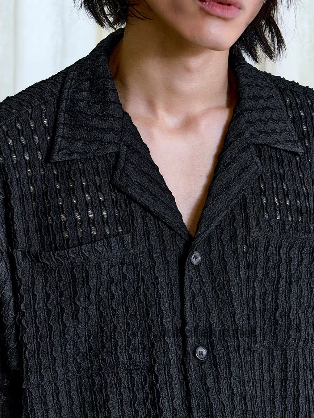 Vintage Unisex washed punk hiphop cargo hollow yuppie shirt Size US L / EU 52-54 / 3 - 5 Thumbnail