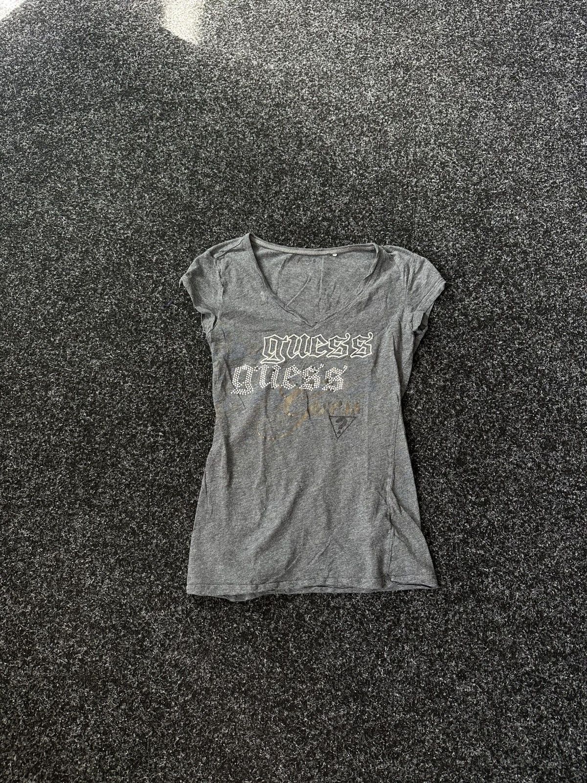 Designer × Guess × If Six Was Nine 🚨AVANT-GARDE GUESS TANK WOMEN Y2k BIG LOGO Size XS / US 0-2 / IT 36-38 - 1 Thumbnail