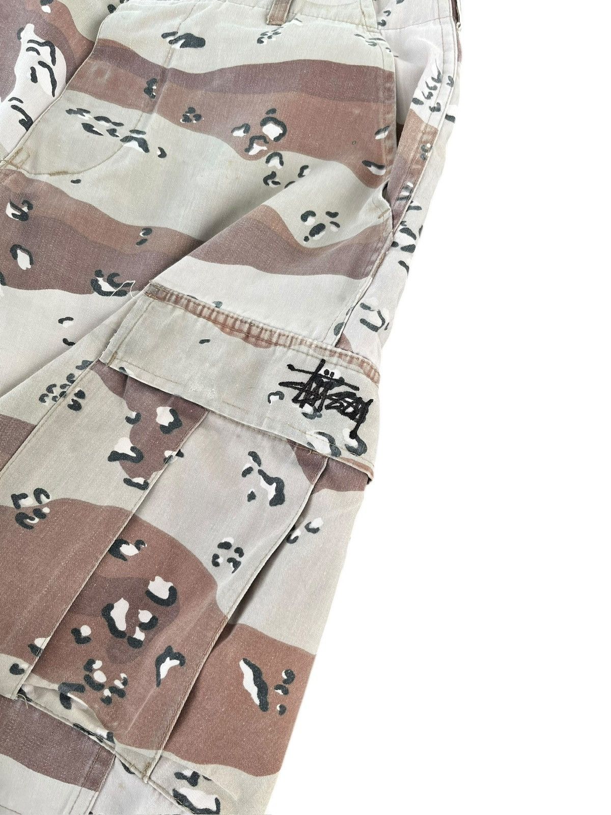 Stussy Vintage Stussy Camo Cargo Short Size US 32 / EU 48 - 2 Thumbnail