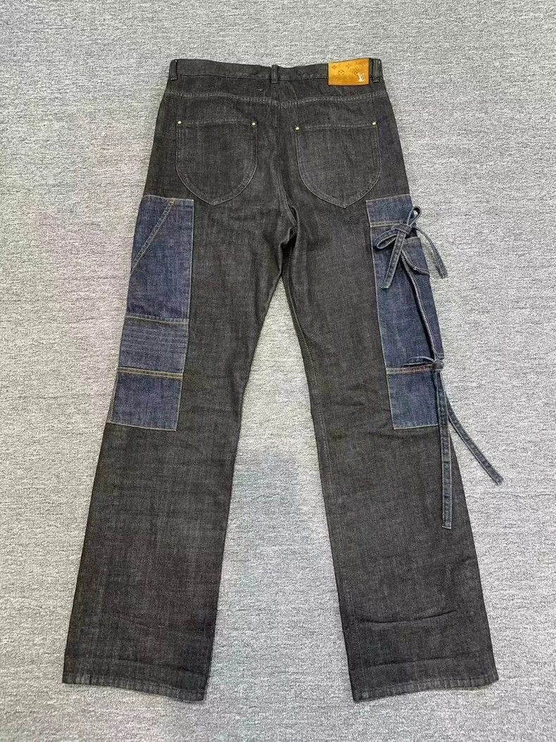 Louis Vuitton louis vuitton denim jeans with butterfly details-2507 Size US 31 - 2 Thumbnail