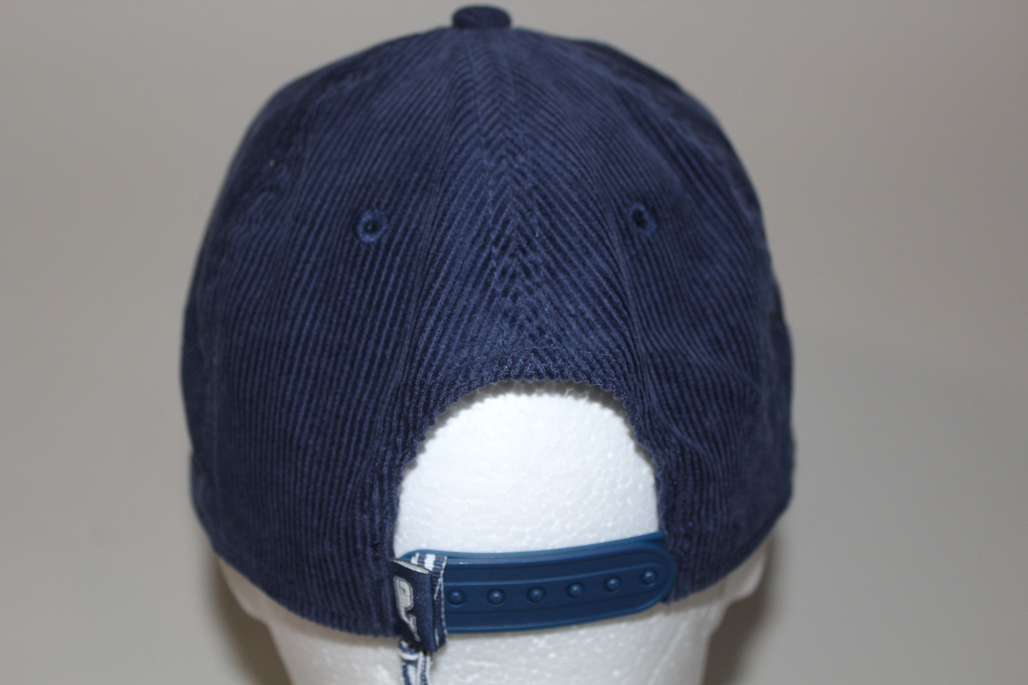 Vineyard Vines Vineyard Vines Blue Corduroy 5 Panel Snap Back Baseball Hat Size ONE SIZE - 4 Thumbnail
