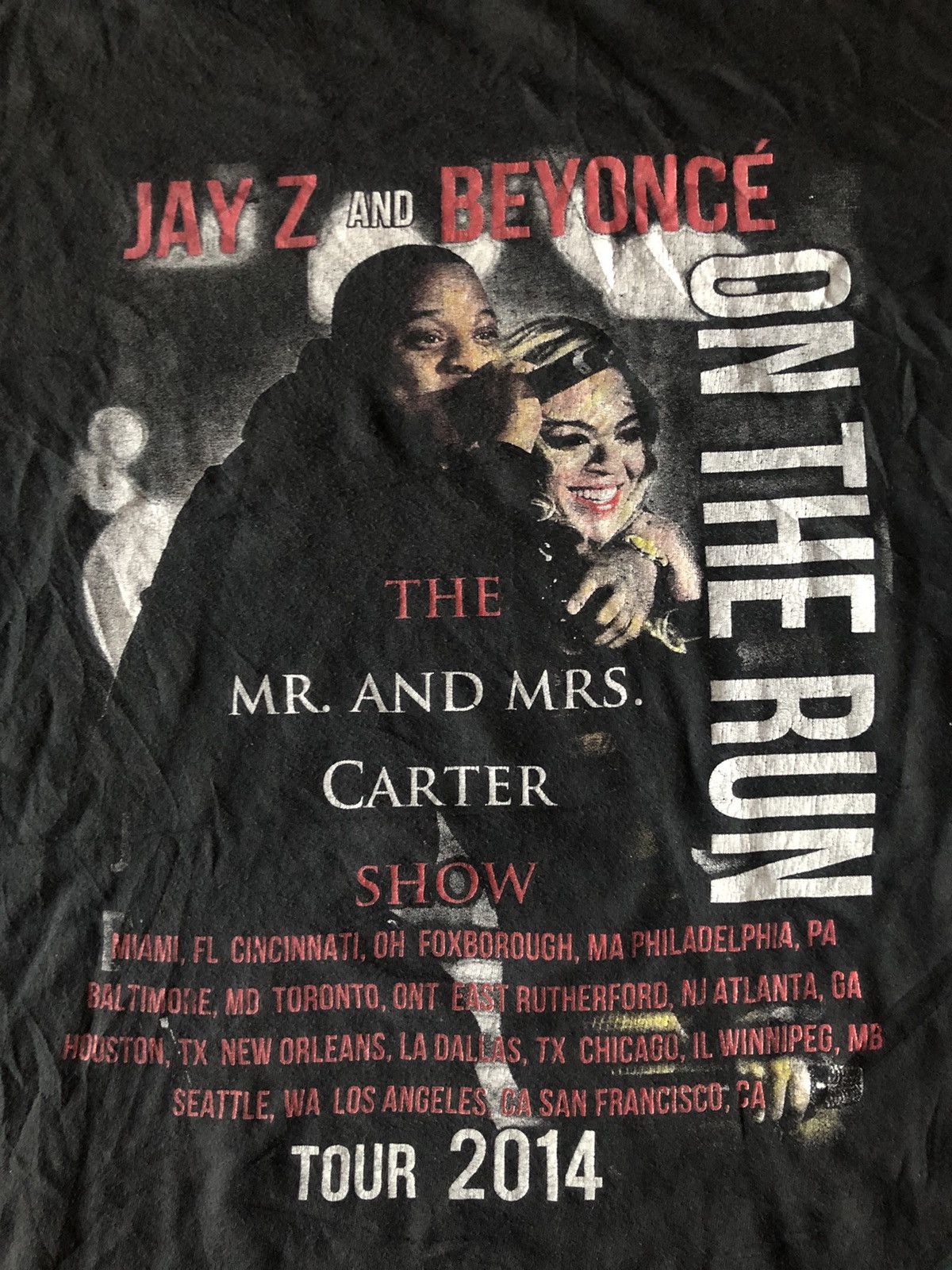 Beyonce Y2K Beyonce and Jay-Z concert tour 2014 “on the run” Size US M / EU 48-50 / 2 - 7 Thumbnail