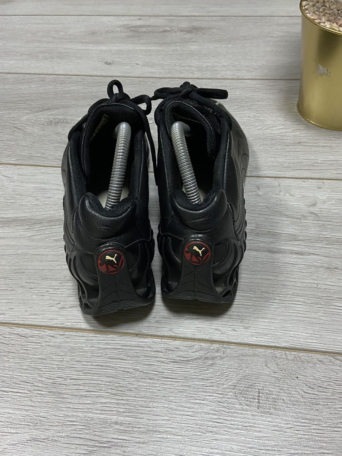Puma Puma speed cat structure RARE vintage logo sneakers leather Size US 7 / EU 40 - 3 Thumbnail