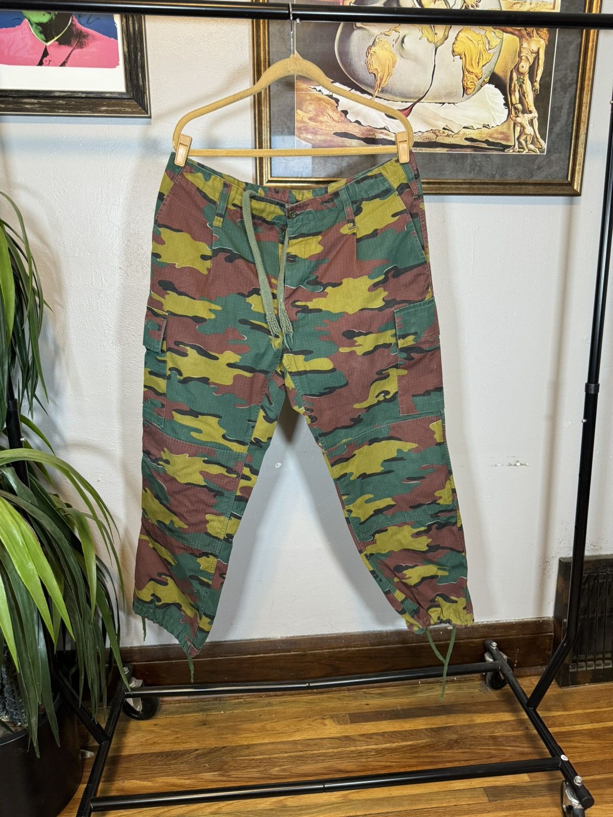 Vintage Vintage Camo Pants Size US 37 - 1 Thumbnail