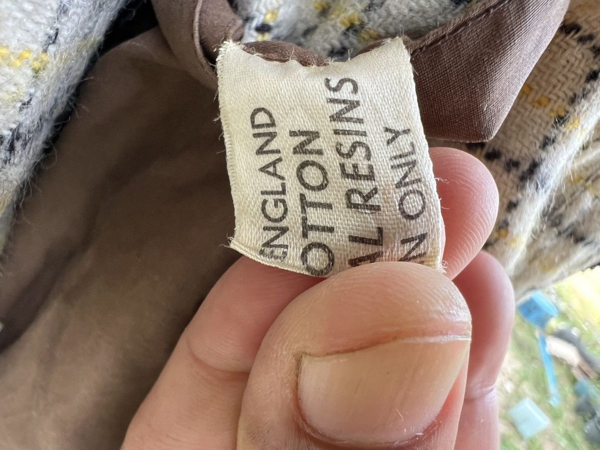 Nigel Cabourn ARCHIVE 90s Nigel Cabourn Waxed Hunting Jacket Leather Yoke Size US XL / EU 56 / 4 - 17 Thumbnail