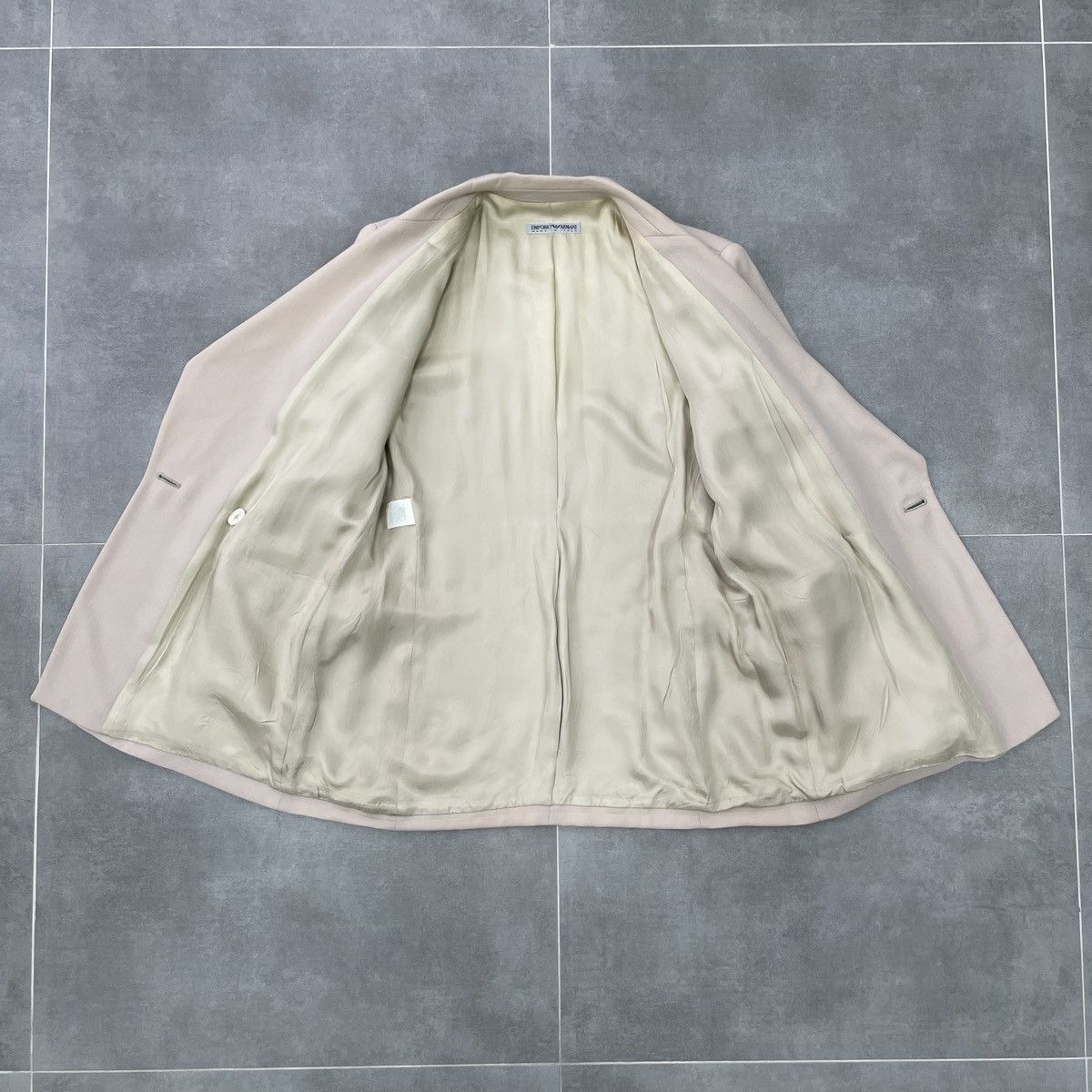 Emporio Armani × Vintage Vintage Emporio Armani Wool Blazer Size 46 Size L / US 10 / IT 46 - 13 Thumbnail