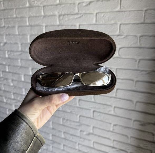 Tom Ford Tom Ford shining golden colour sunglasses with box Size ONE SIZE - 1 Thumbnail