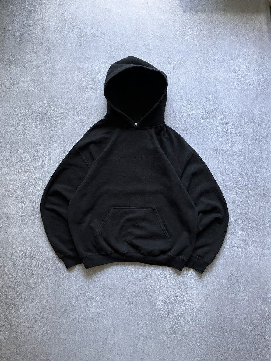 Vintage Vintage Boxy Heavy Cotton Hoodie Y2K M Size US M / EU 48-50 / 2 - 1 Thumbnail