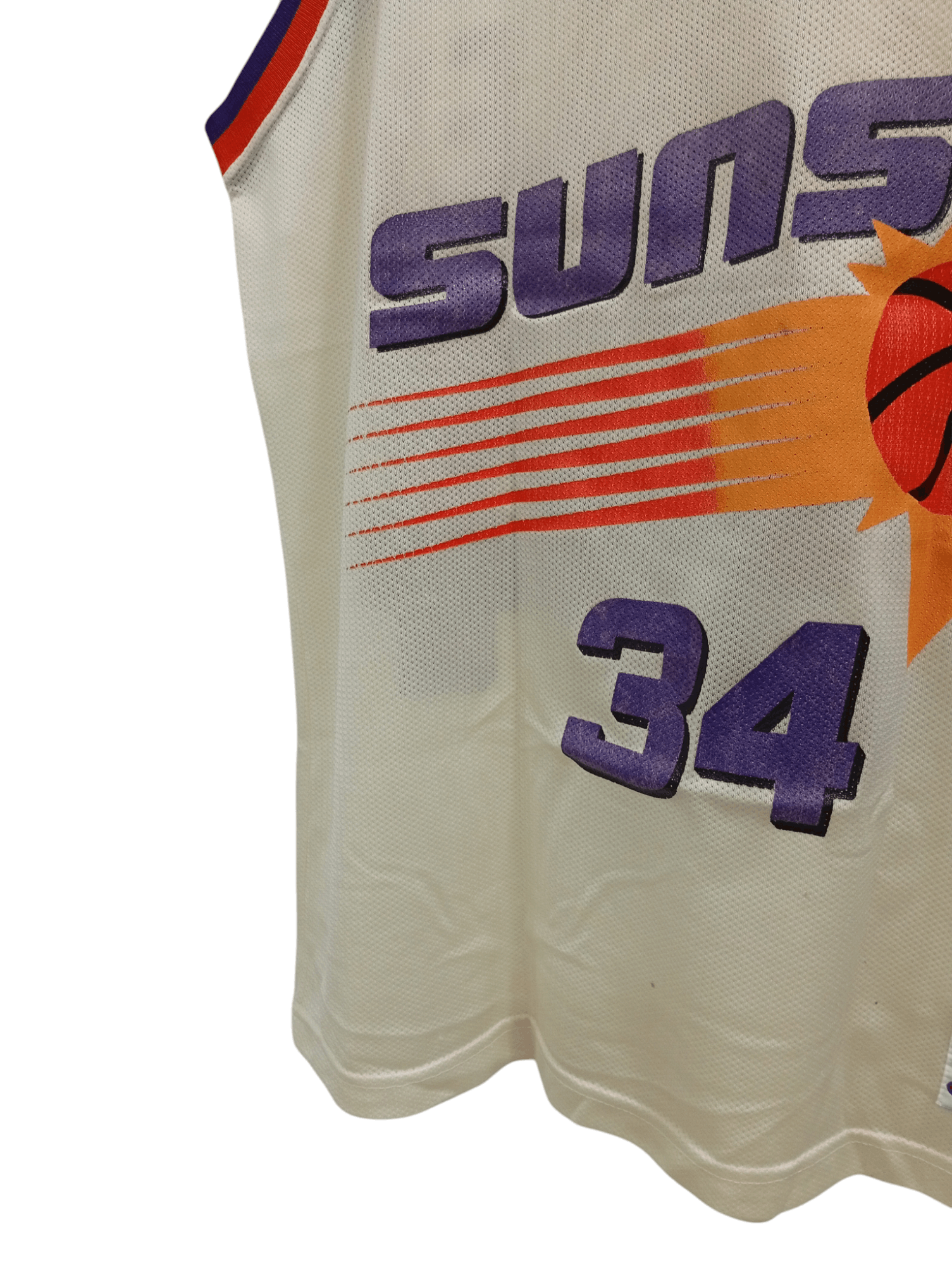 Champion × Vintage 🔥🔥Vintage Champion Phoenix Suns Charles Barkley 34 Jersey Size US M / EU 48-50 / 2 - 13 Thumbnail