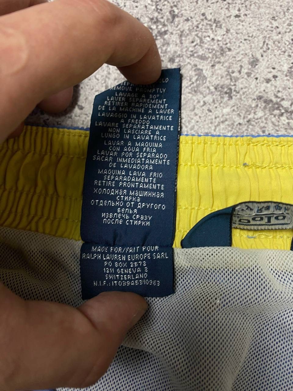 Ralph Lauren Vintage Polo Ralph Lauren Swimming Shorts Blue S Size US 30 / EU 46 - 8 Thumbnail