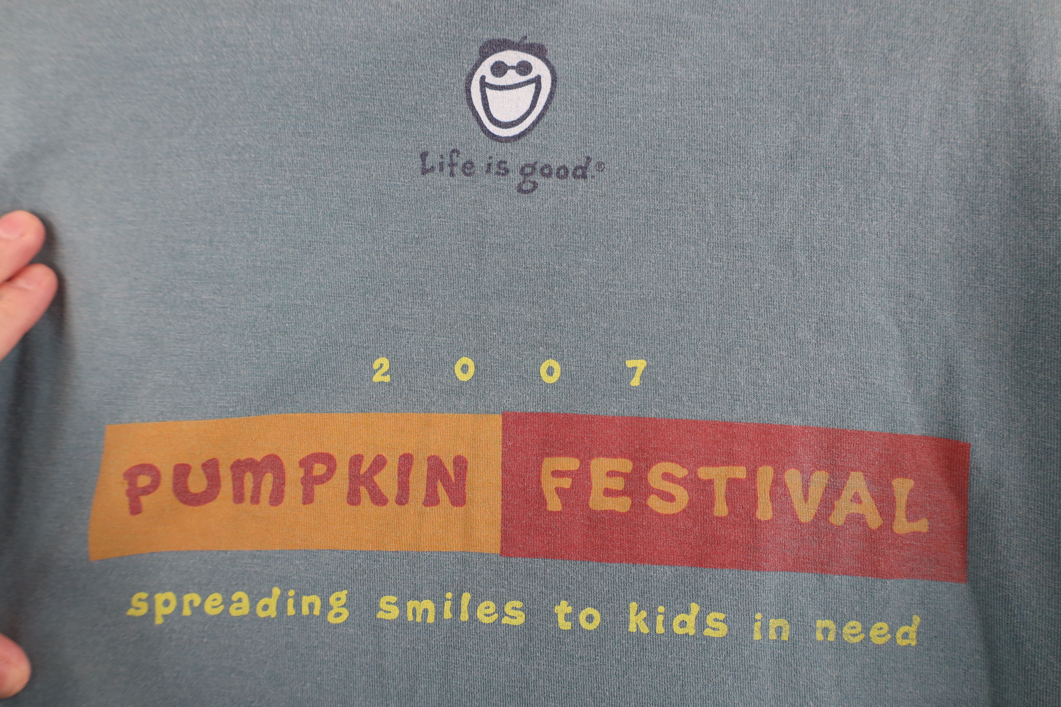 Life is Good Vintage Y2K Life is Good Pumpkin Long Sleeve T-Shirt Size US XL / EU 56 / 4 - 10 Thumbnail