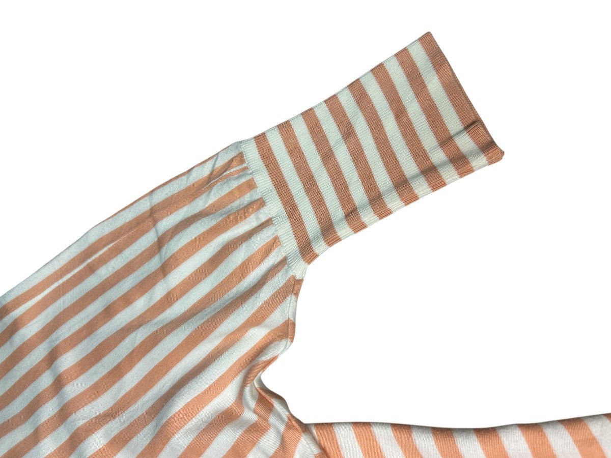 Issey Miyake S/S 86 Cuffed Stripe Dress Size M / US 6-8 / IT 42-44 - 7 Thumbnail