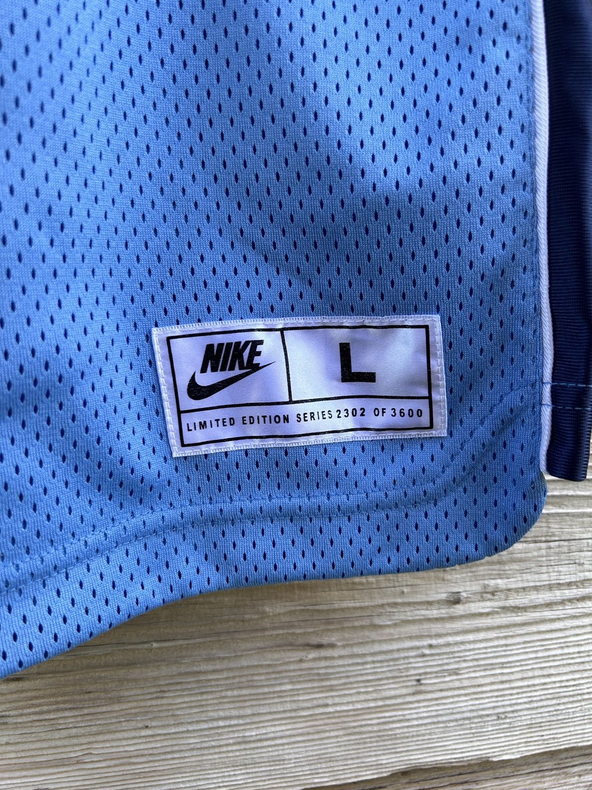 NBA Limited Edition #2302 of 3000 Nike Baller UNC Jersey Size US L / EU 52-54 / 3 - 3 Thumbnail