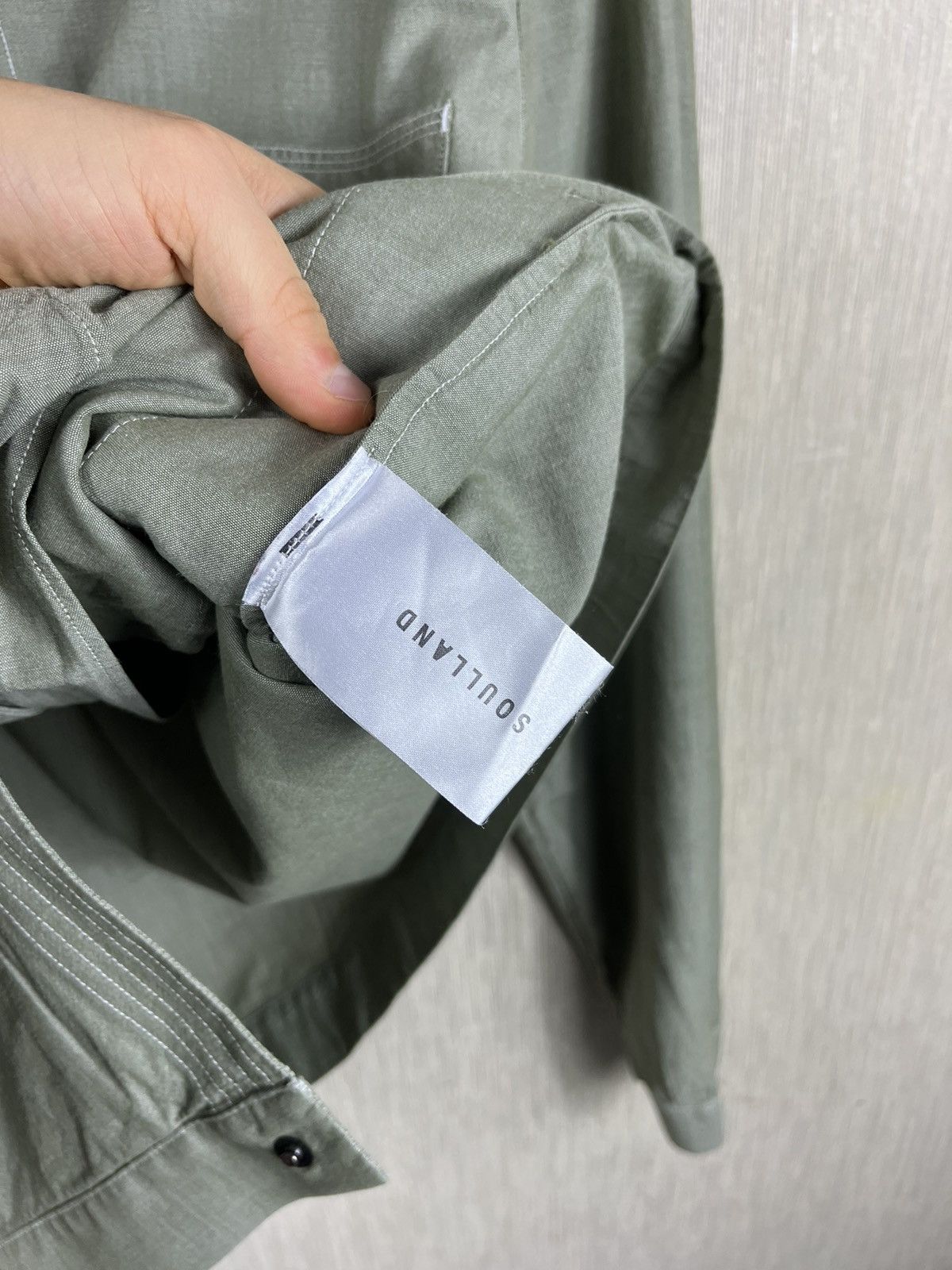 Designer × Soulland Soulland hestehave over shirt jacket with pocket latches Size US S / EU 44-46 / 1 - 17 Thumbnail