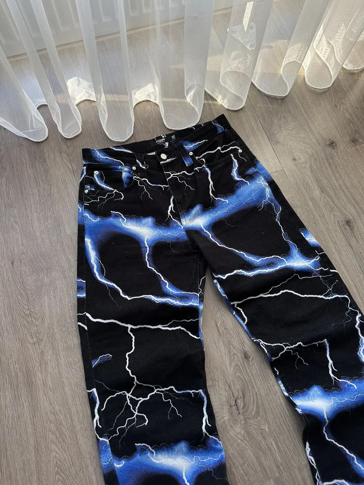 Christian Audigier × Ed Hardy × Vintage Vintage Ed Hardy Christian Audigier Jaded Style Pants Size US 30 / EU 46 - 7 Thumbnail