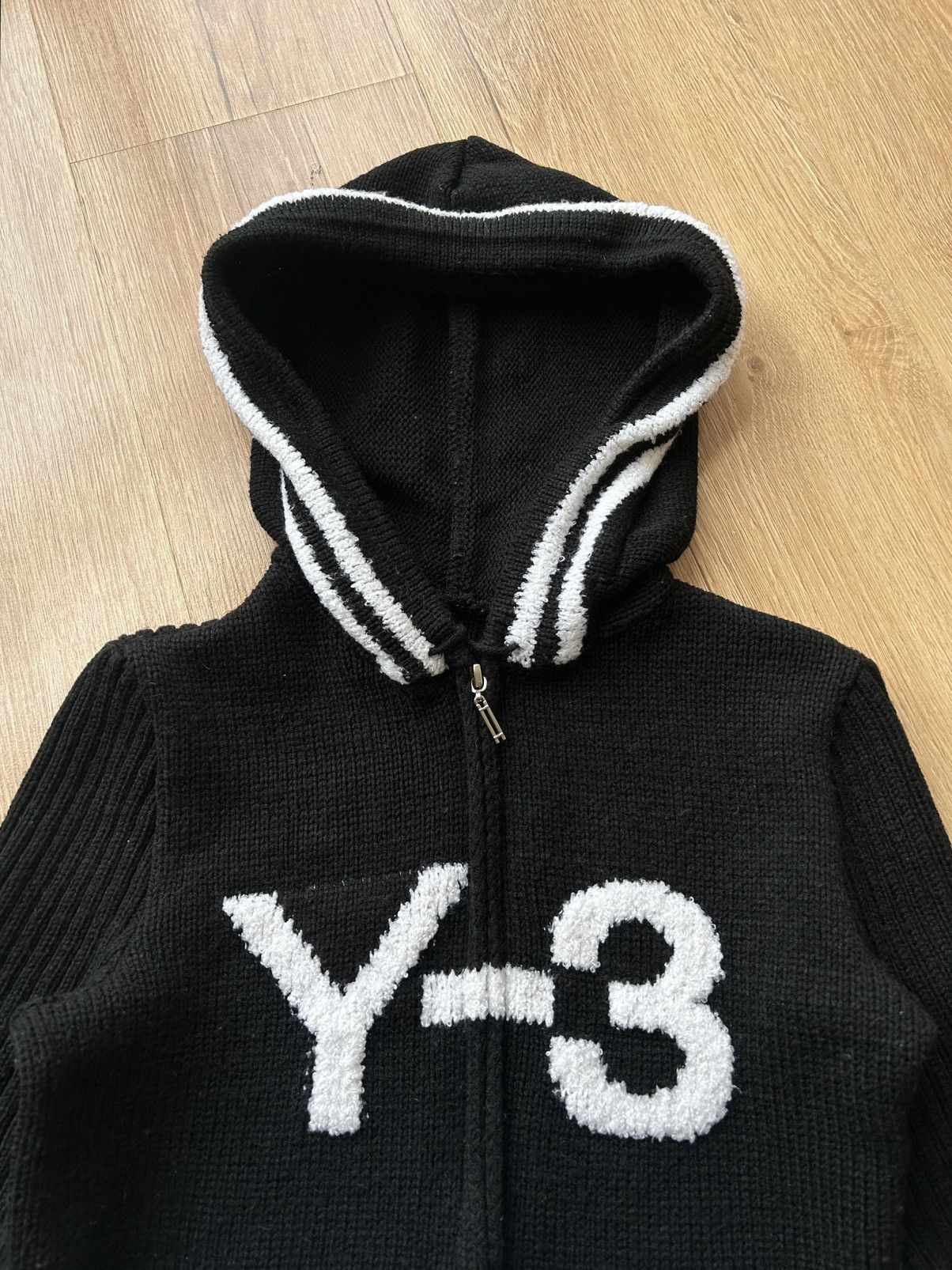 Y-3 Y-3 Knit Zip Up Hoodie LGB If6Was9 Style Size M / US 6-8 / IT 42-44 - 2 Thumbnail