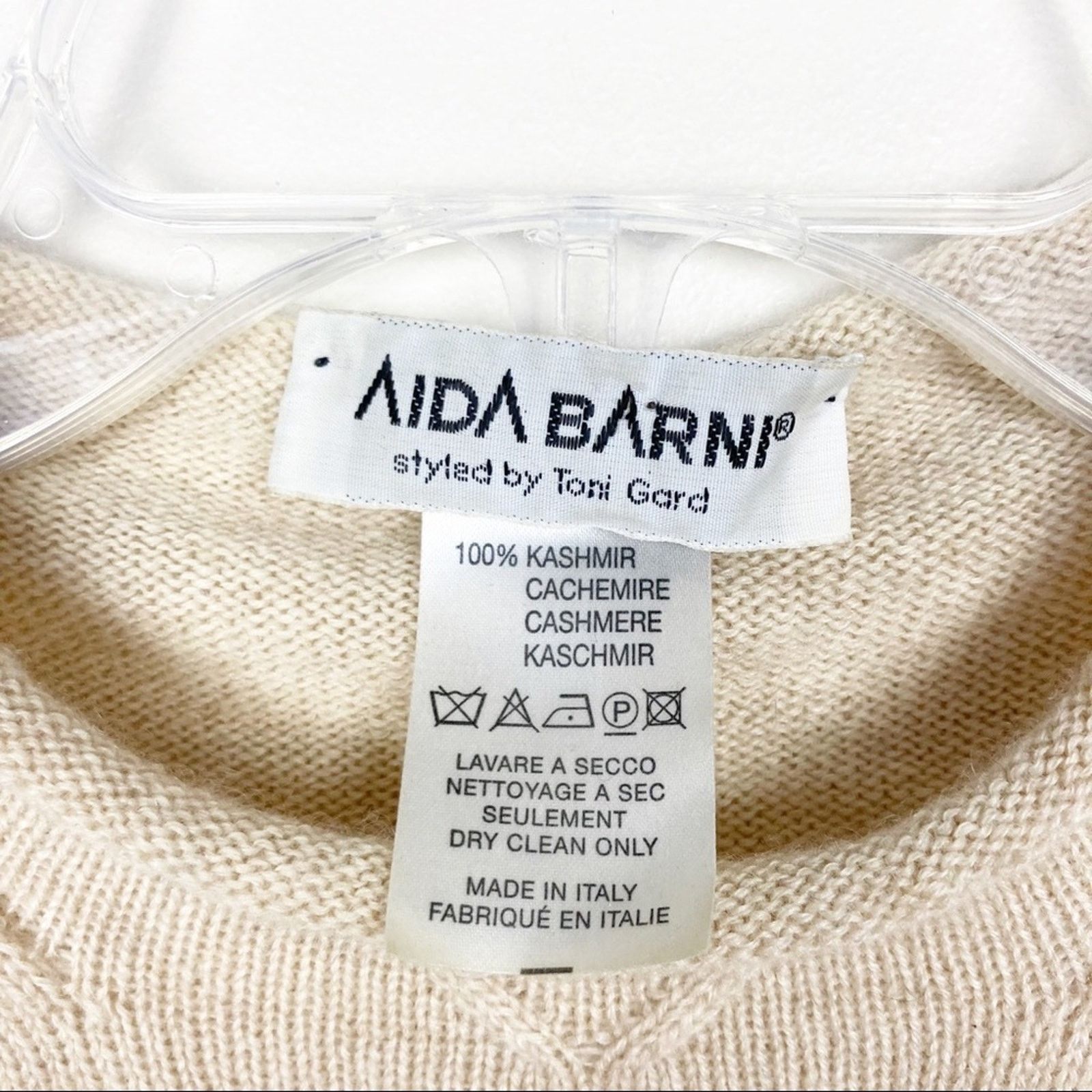 Other Aida Barni Tan Cashmere Top Sz S Size S / US 4 / IT 40 - 2 Thumbnail