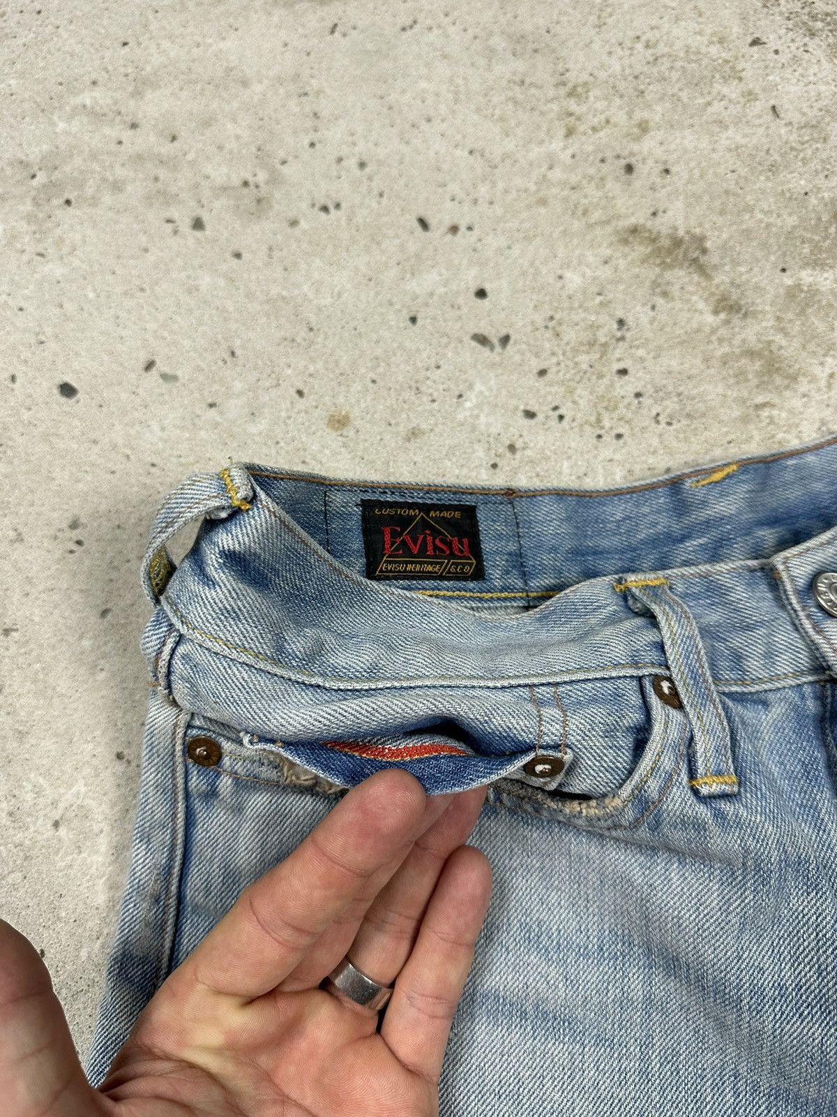 Evisu Vintage Evisu Blue Denim Shorts Lot 1006 Size US 28 / EU 44 - 8 Thumbnail