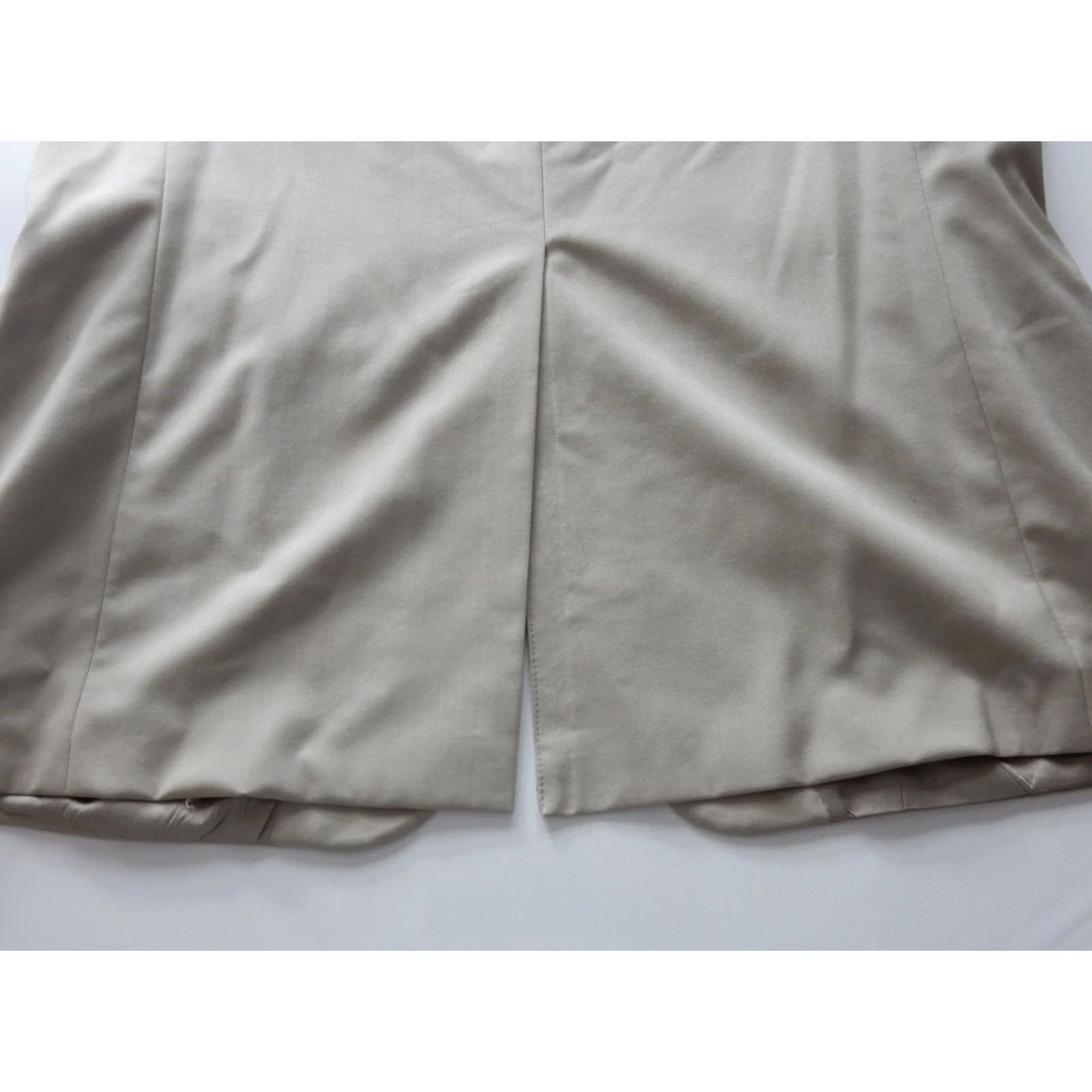 Vintage VINTAGE L.L. Bean Blazer Sport Coat Blazer Men 44T 44 Tall Beige Wool 2 Button 1 Piece Mint Mens Size 44R - 4 Thumbnail