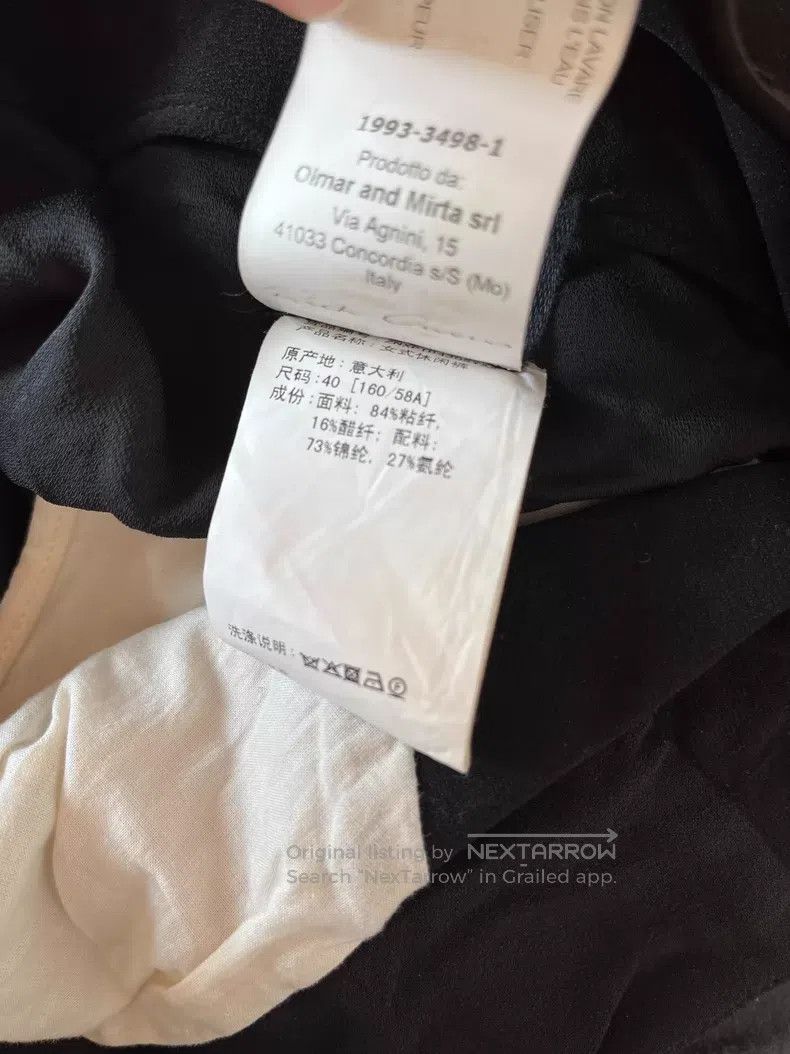 Rick Owens Rick Owens Show style hanging crotch pants Size 39" - 4 Thumbnail