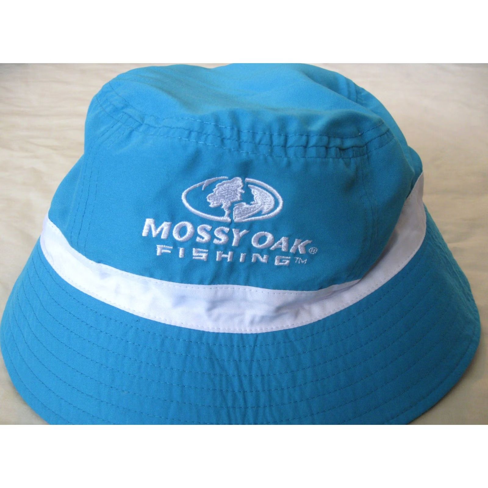 Vintage Mossy Oak Fishing Hat Cap Bucket Reversible New W/Tags Adult One Size Men's Size ONE SIZE - 4 Thumbnail