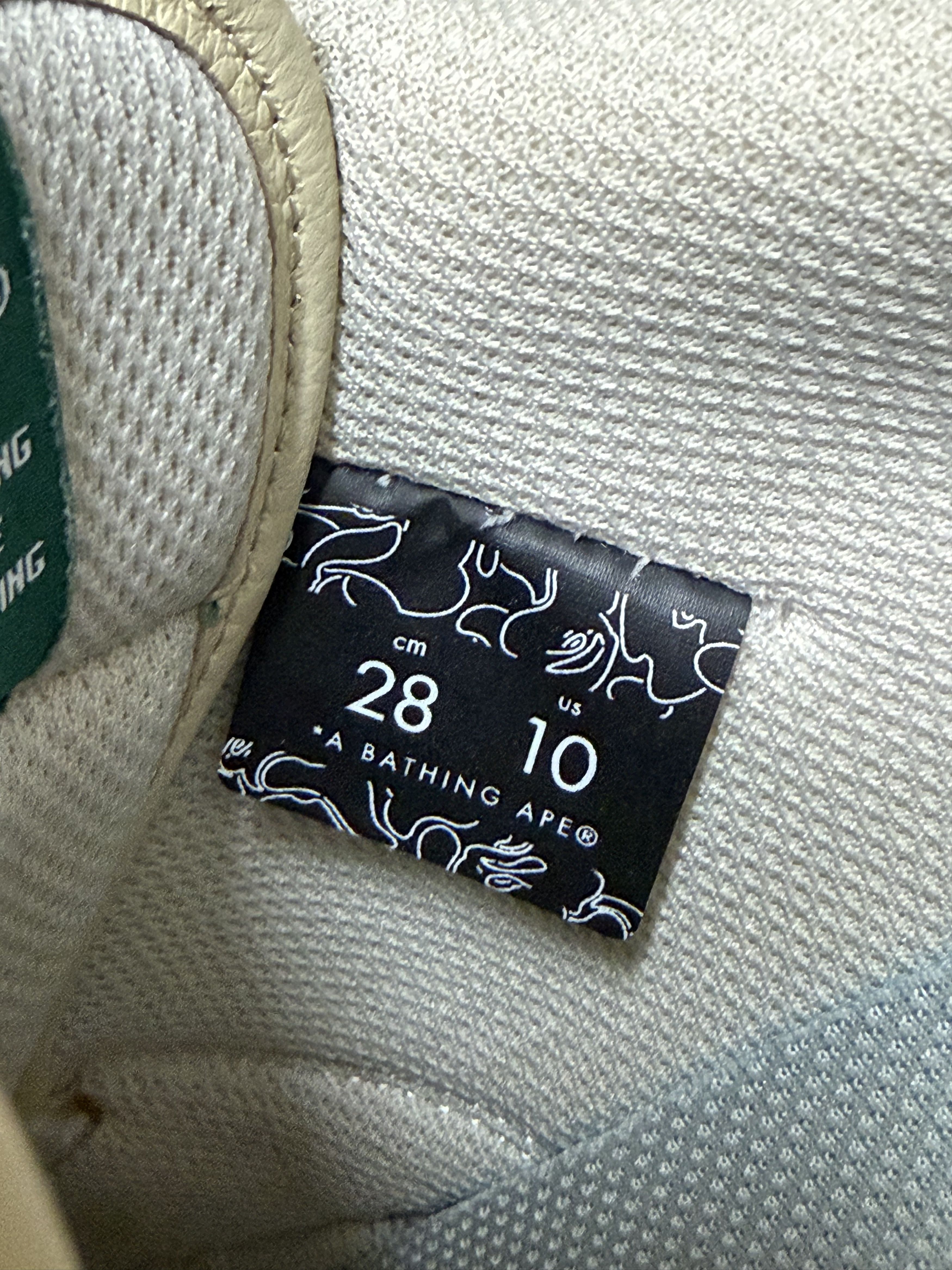 Bape BAPE SK8 STA Beige Size US 10 / EU 43 - 9 Thumbnail