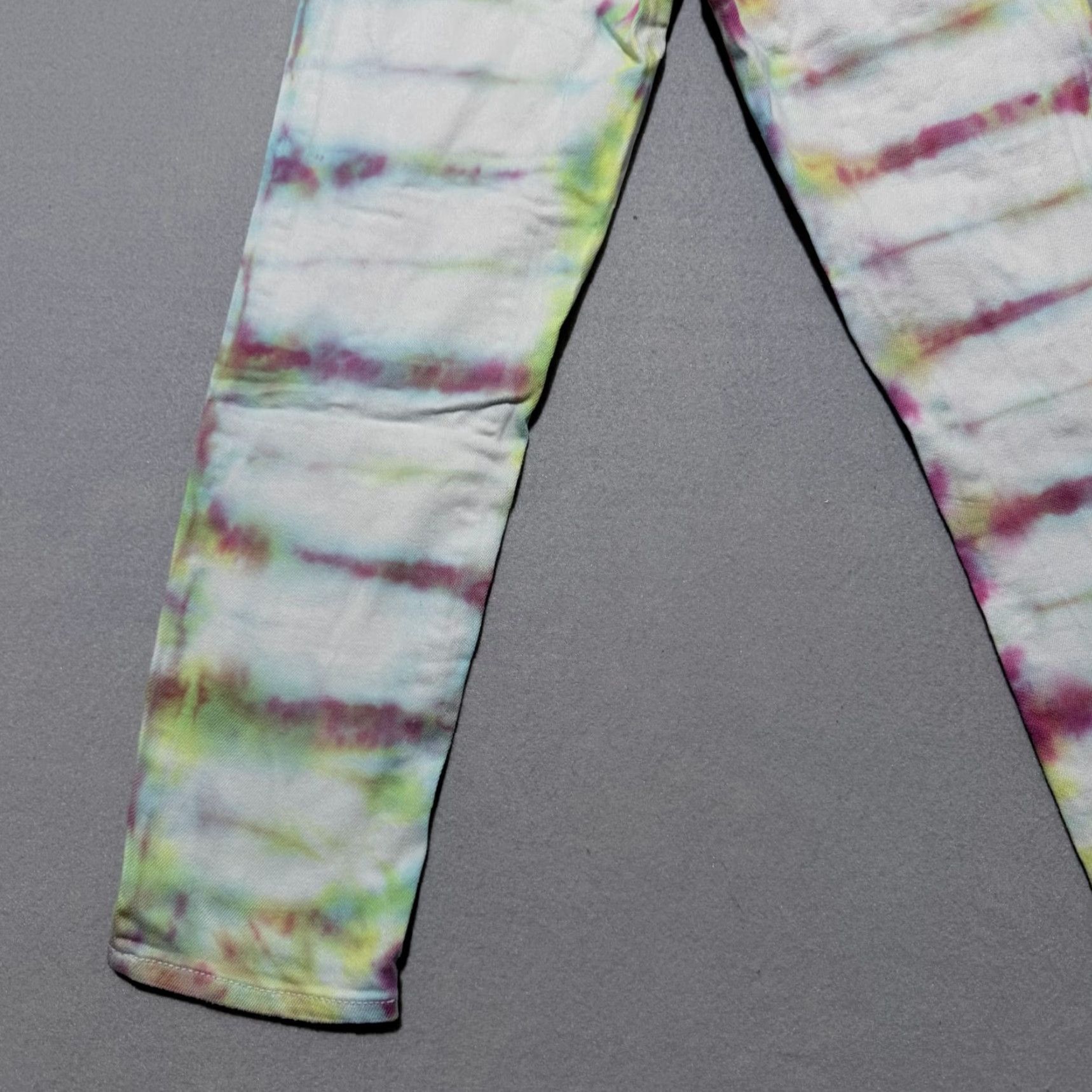 American Eagle Outfitters VINTAGE American Eagle Jegging Crop Jeans Women's Tie Dye Denim Stretch Distressed - 0 Size 25" / US 0 / IT 36 - 7 Thumbnail