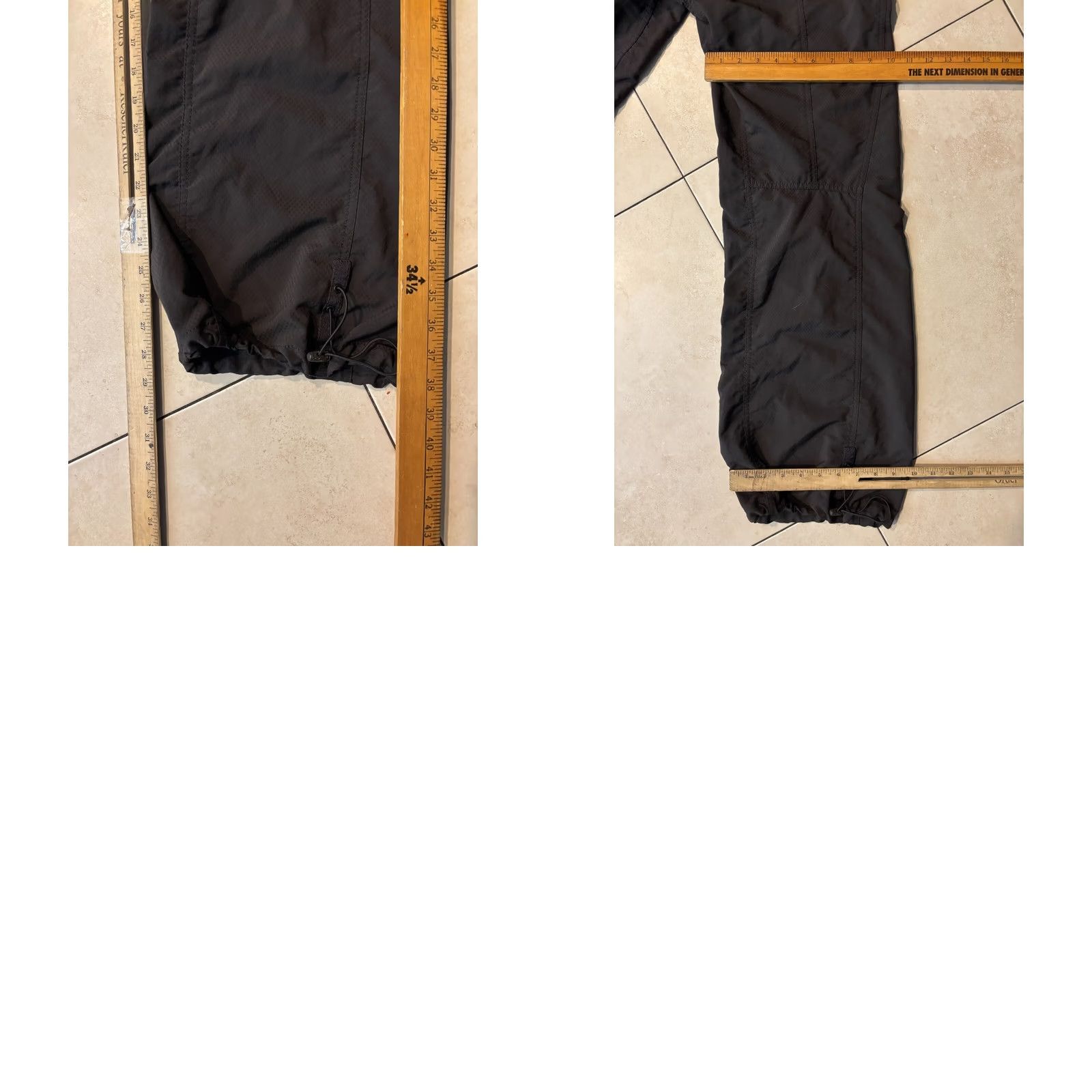 Nike Nike Baggy Windbreaker Pants Womens S Brown 5011 Vintage Size 28" / US 6 / IT 42 - 8 Thumbnail