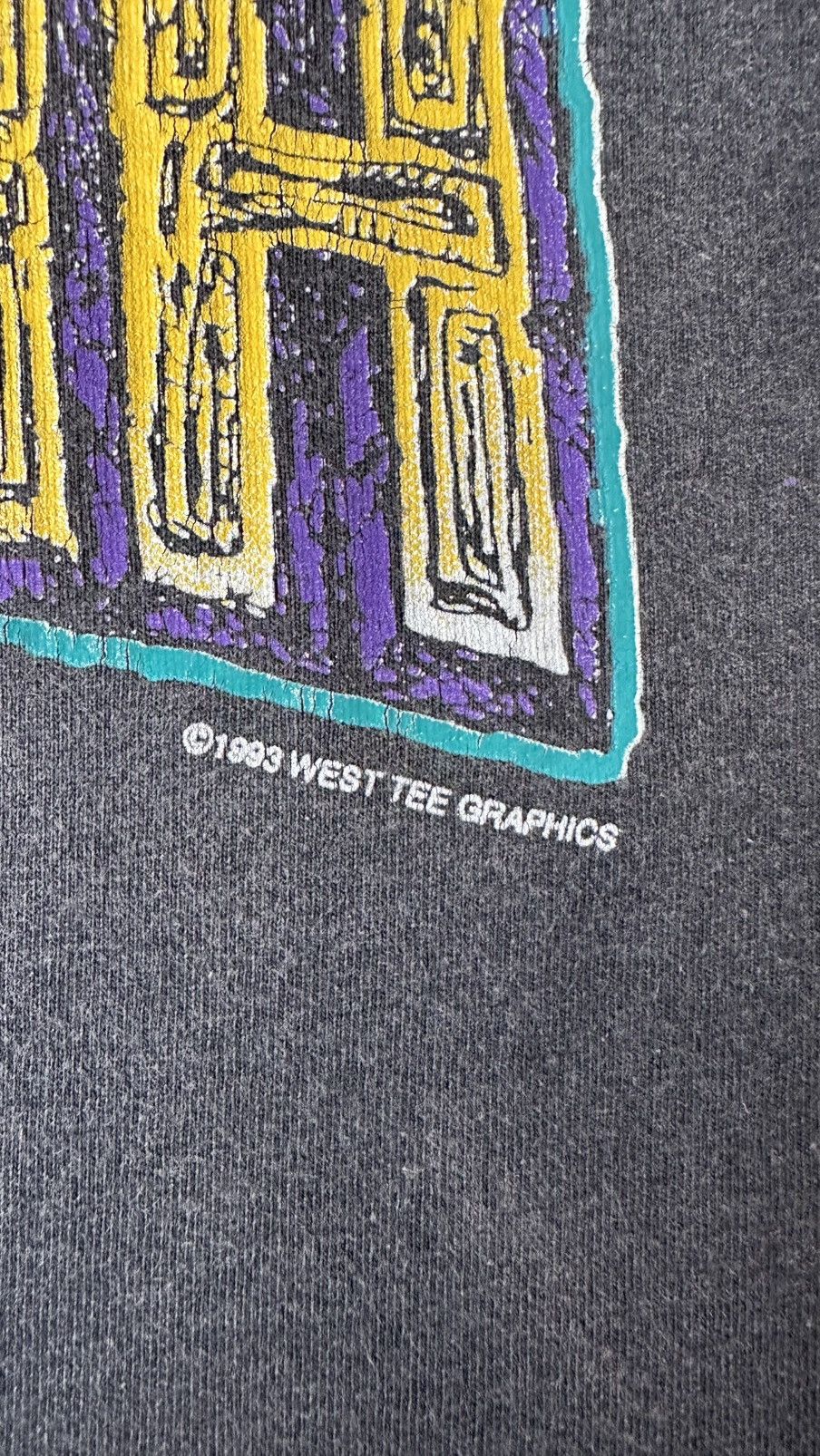 Vintage VINTAGE 90S CALIFORNIA WEST TEE GRABPHIC TEE Size US M / EU 48-50 / 2 - 3 Thumbnail