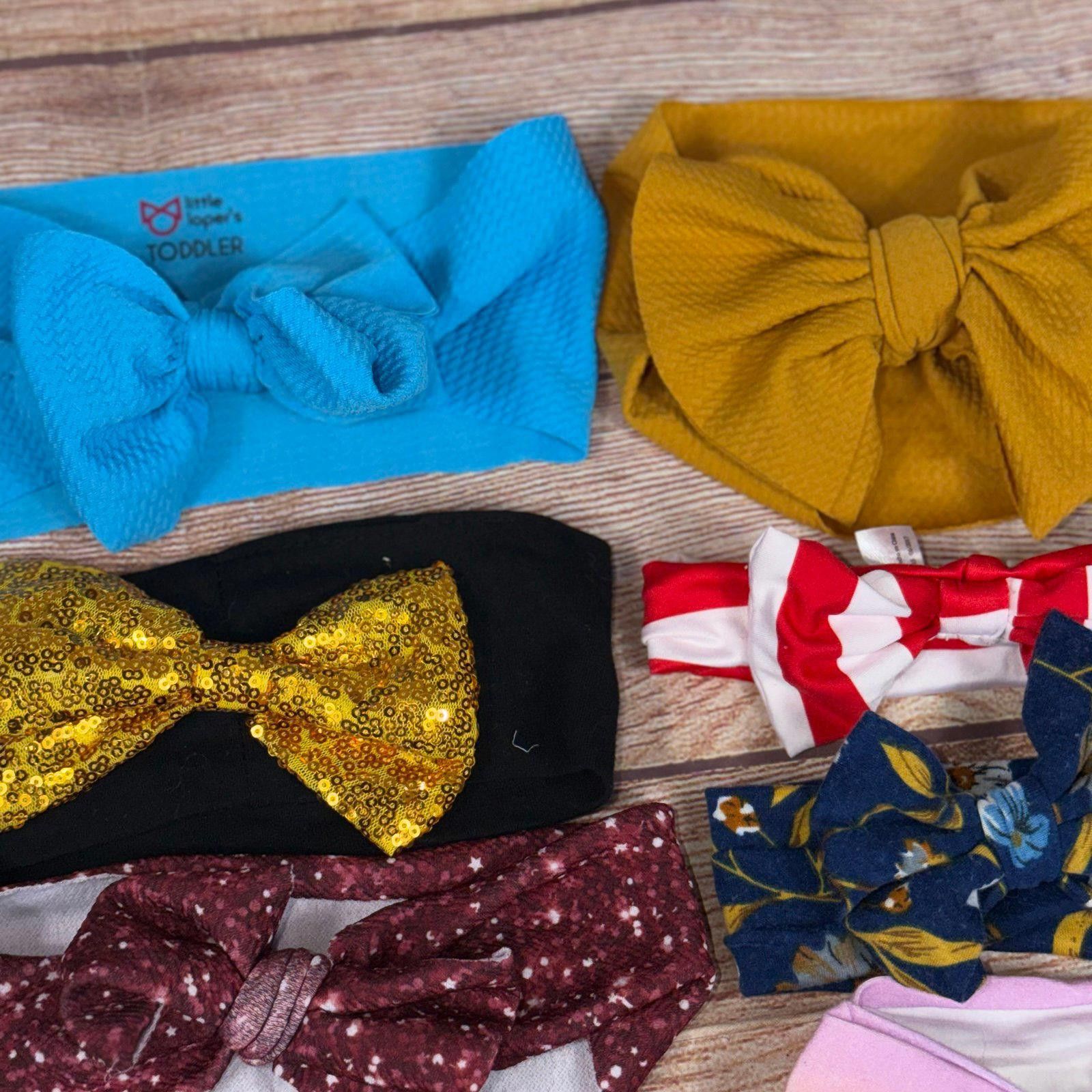 Other Assorted Baby and Toddler Headbands with Bows Size ONE SIZE - 3 Thumbnail
