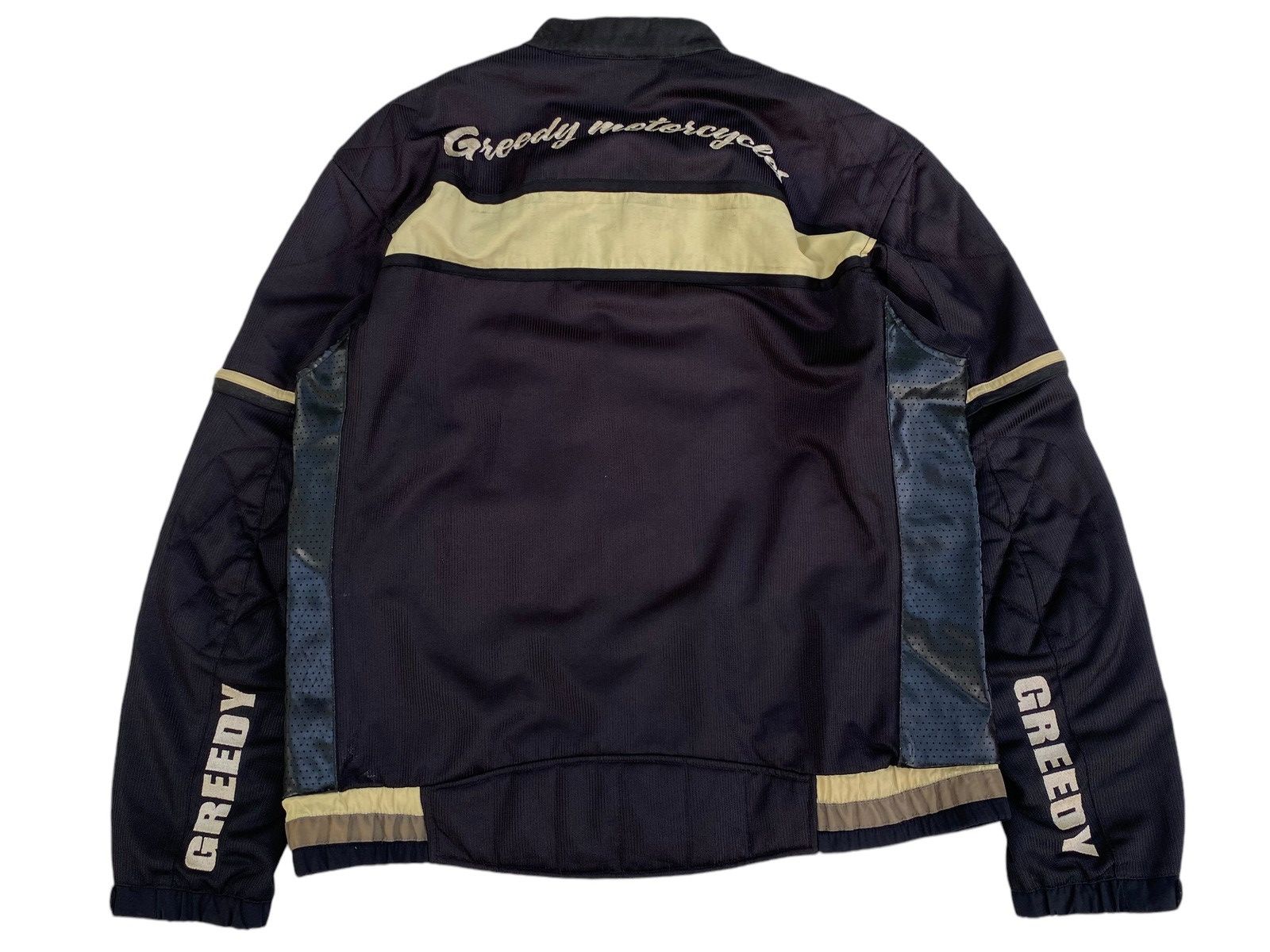 Vintage Vtg Greedy Moto Racing Jacket Size US L / EU 52-54 / 3 - 2 Thumbnail