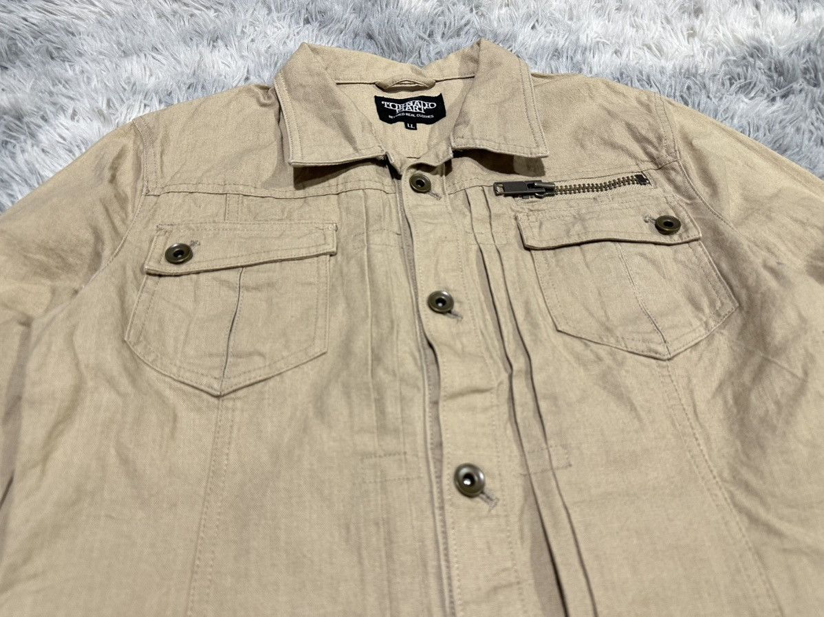 Tornado Mart 🔥Y2K Archived Tornado Mart Trucker Jacket Size US M / EU 48-50 / 2 - 2 Thumbnail