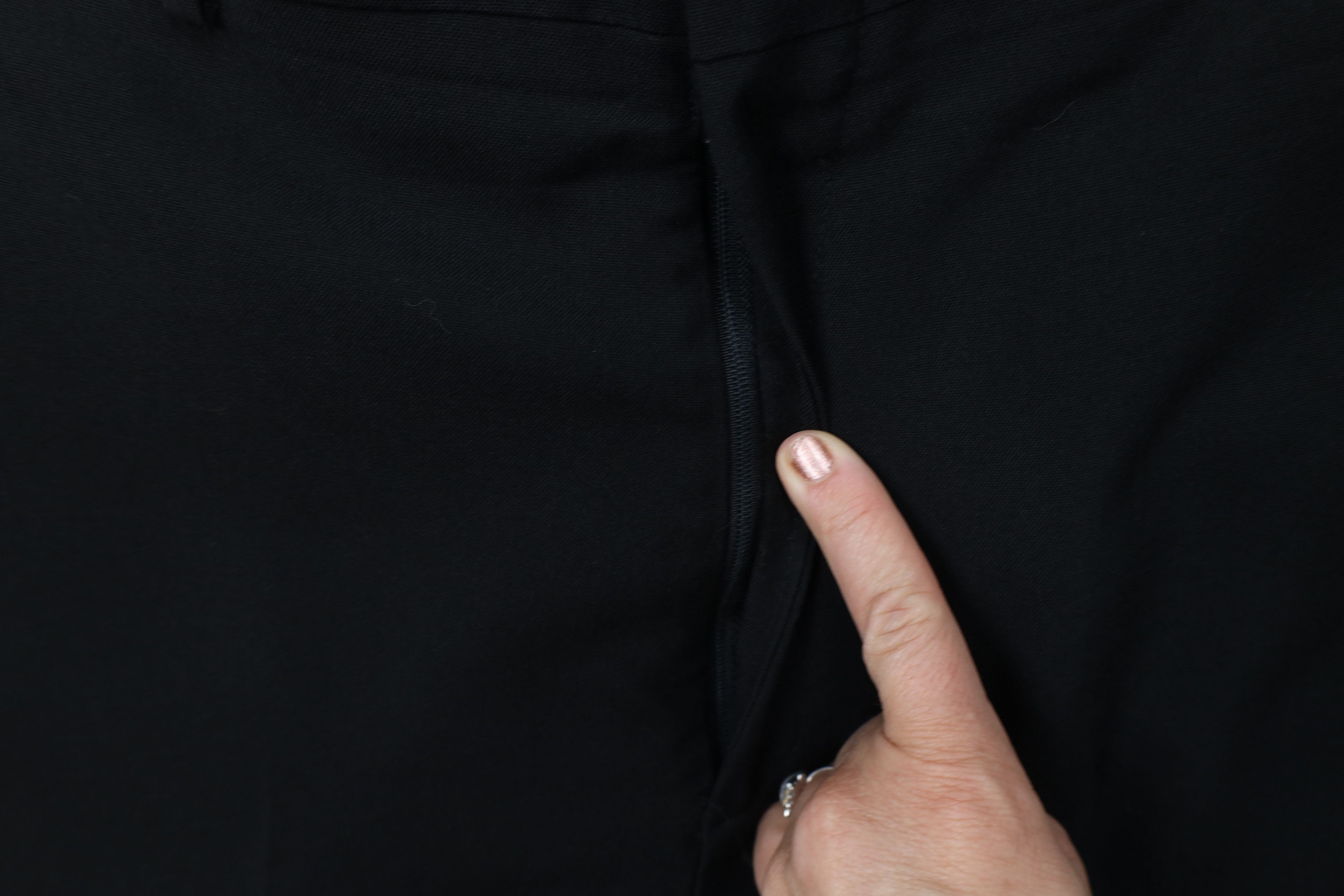 Vintage Vintage 90s Streetwear Wool Blend Wide Leg Chino Pants Black Size US 36 / EU 52 - 6 Thumbnail