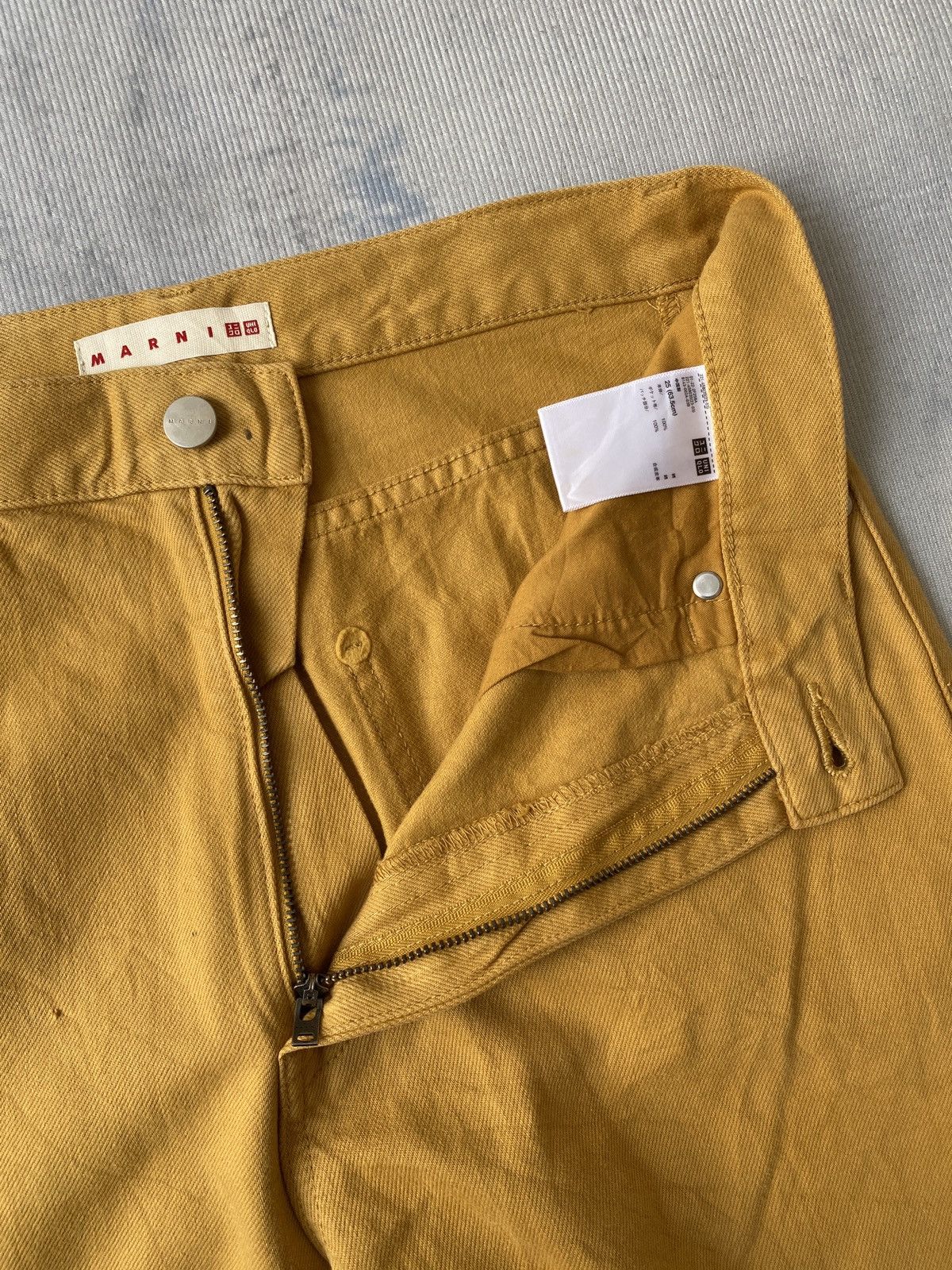 Japanese Brand × Marni × Uniqlo Uniqlo X Marni Wide Leg Baggy Denim Size US 29 - 11 Thumbnail