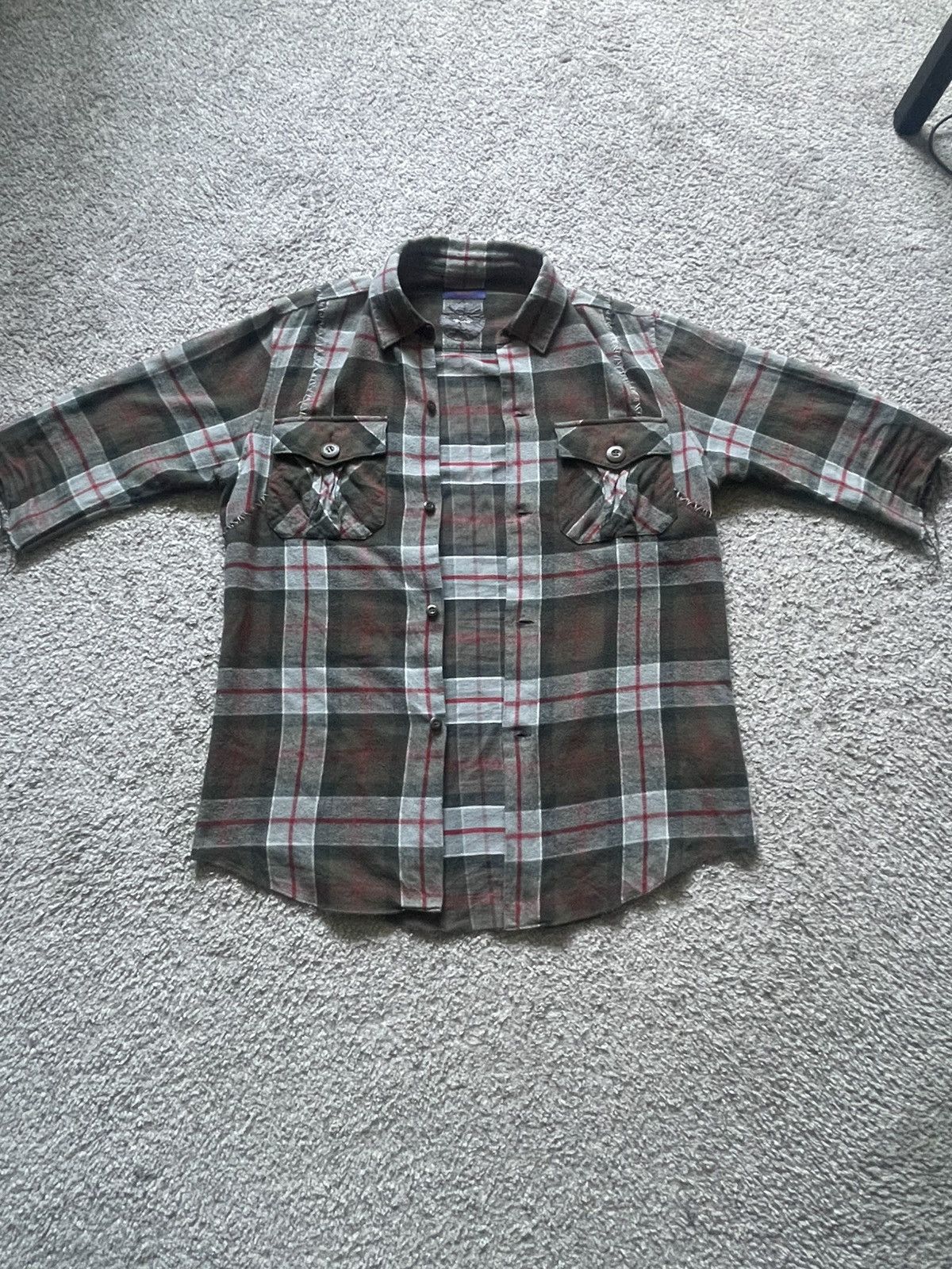 Undercover Undercover SS16 “The Greatest” Scab 3/4 Flannel Shirt Size US S / EU 44-46 / 1 - 9 Thumbnail