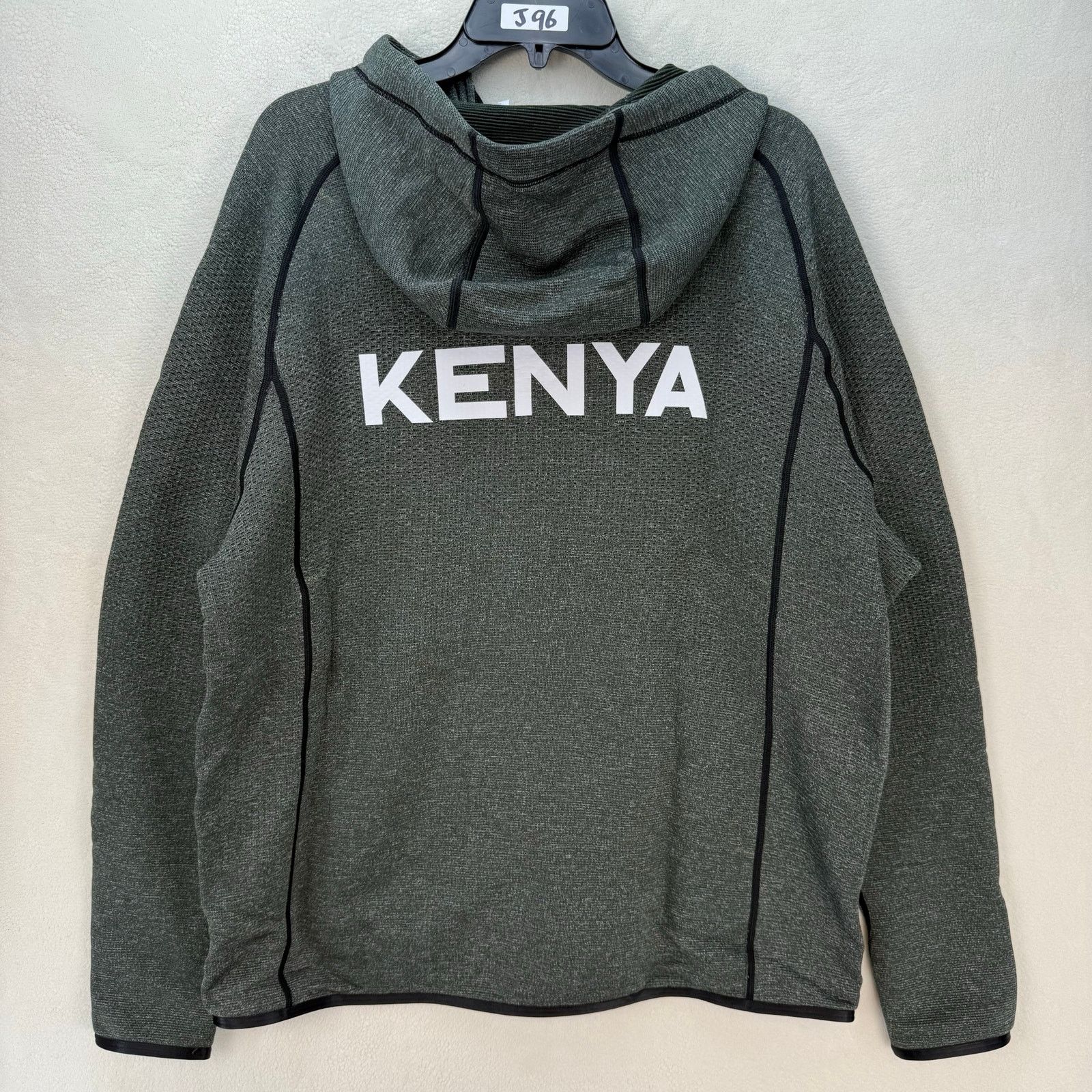 Nike NIKE X KENYA MEN'S LARGE PRO ELITE WOVEN JACKET HOODIE Size US L / EU 52-54 / 3 - 6 Thumbnail