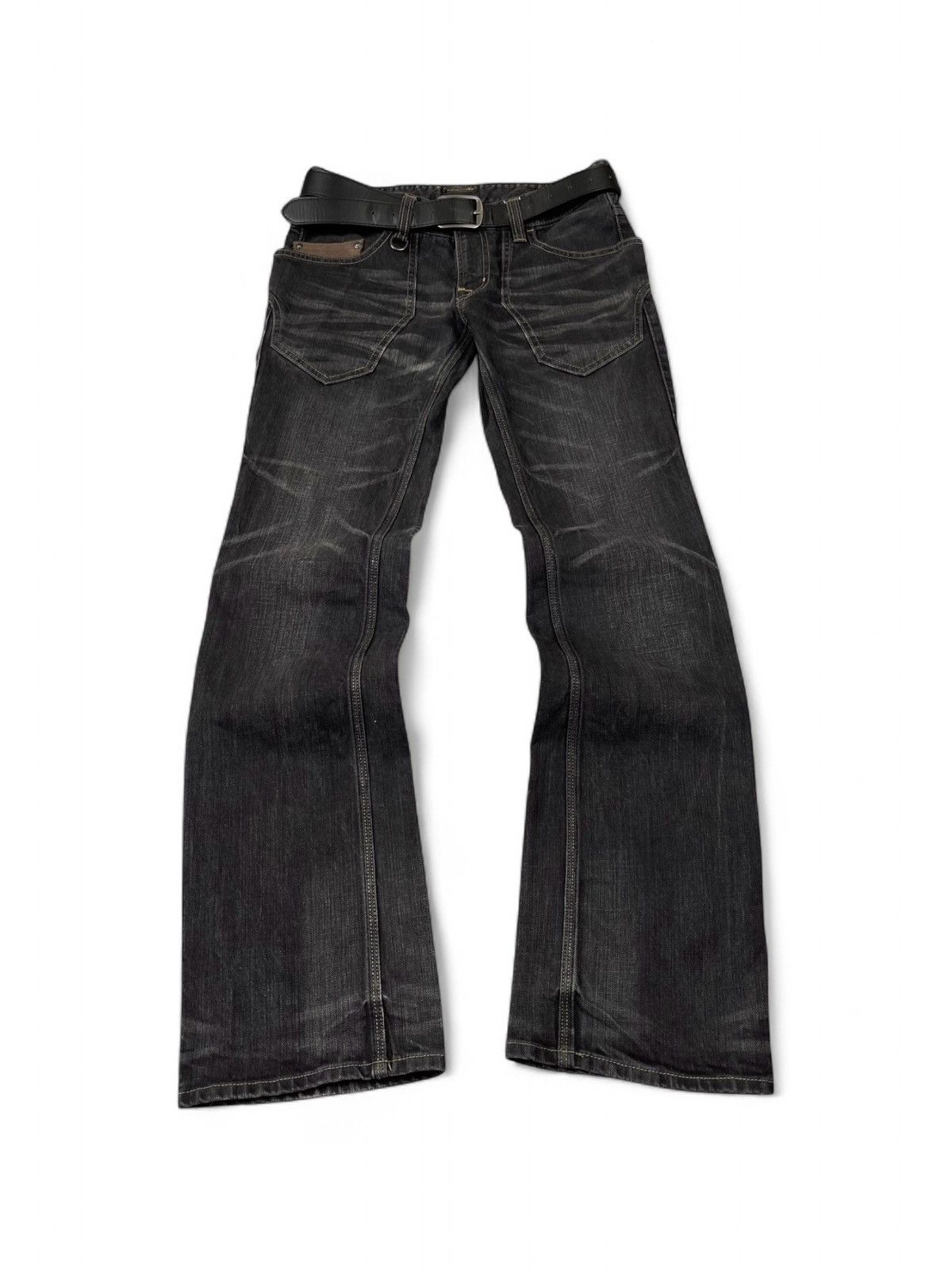 【00s】archive NICOLE CLUB black denim y2k 00s】archive NICOLE CLUB black denim y2k - メルカリ