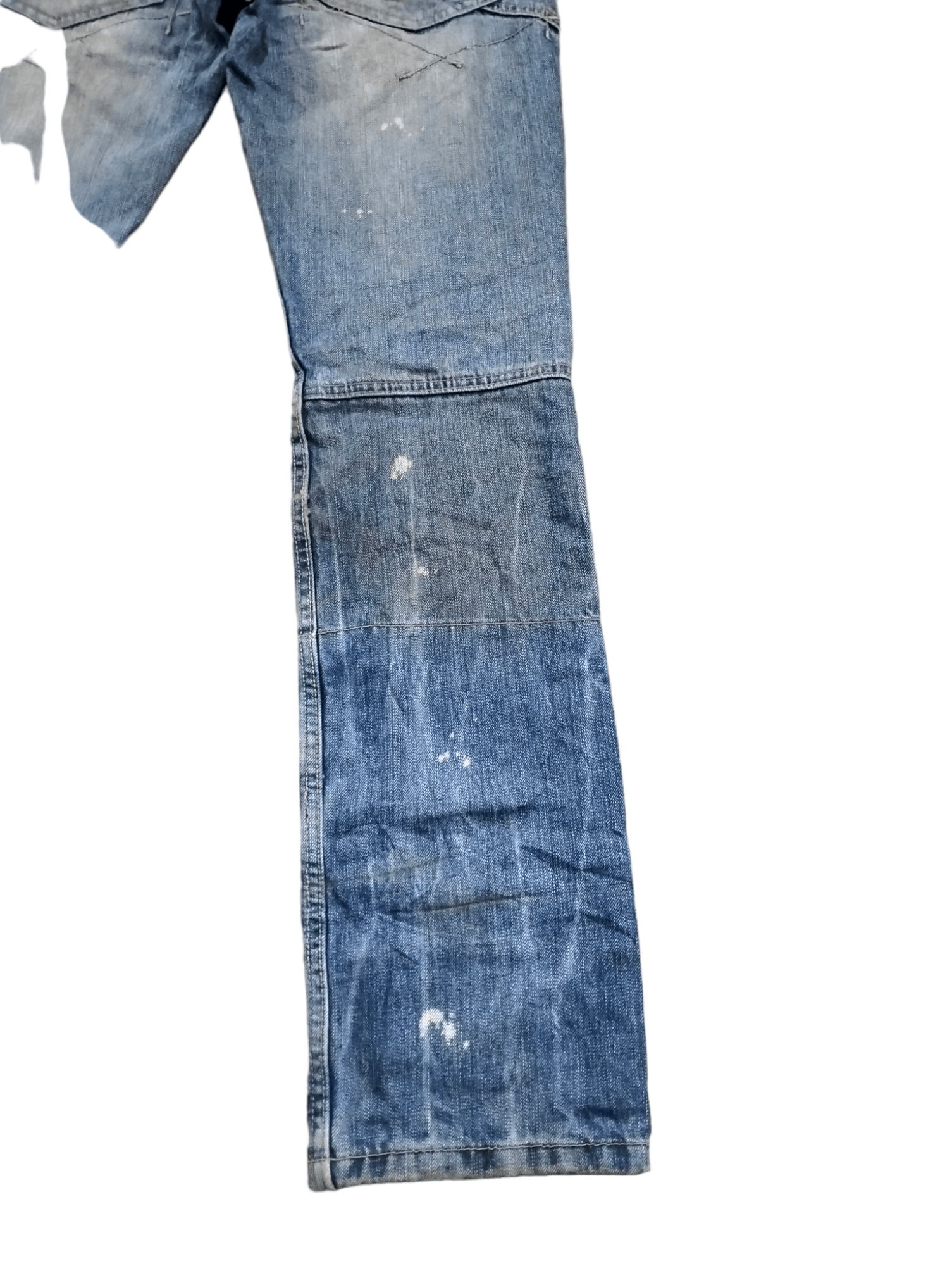 PPFM Flare PPFM Distressed Custom Pants Design Punk Style Size US 32 / EU 48 - 10 Thumbnail