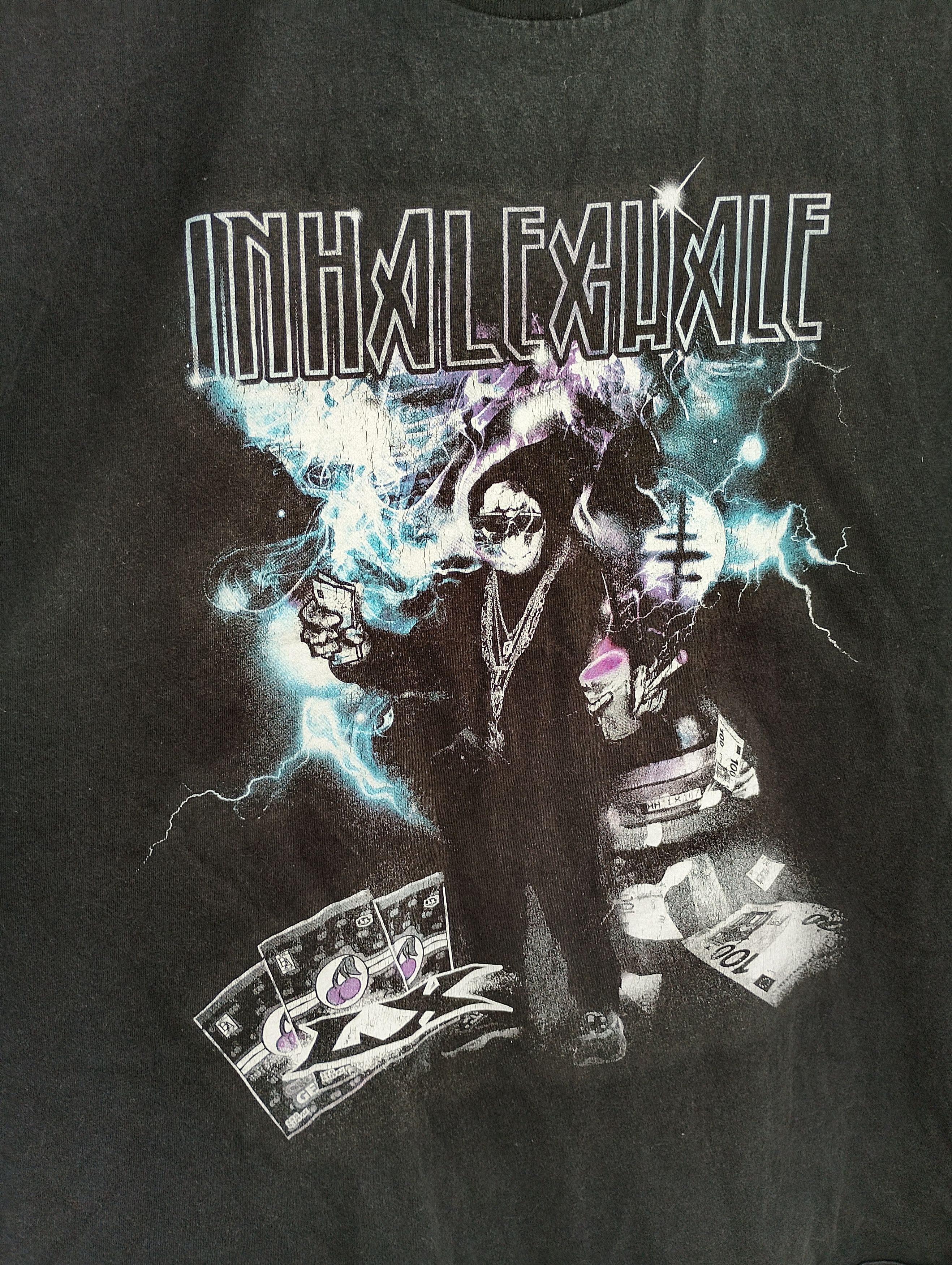 Rap Tees Yeat Inhale Exhale Rap t-shirt sz XL Size US XL / EU 56 / 4 - 4 Thumbnail