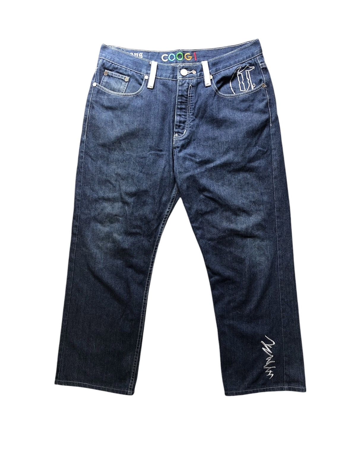 Coogi Coogi Baggy Jeans Embroidered Y2k Rapper Style Size US 36 / EU 52 - 3 Thumbnail