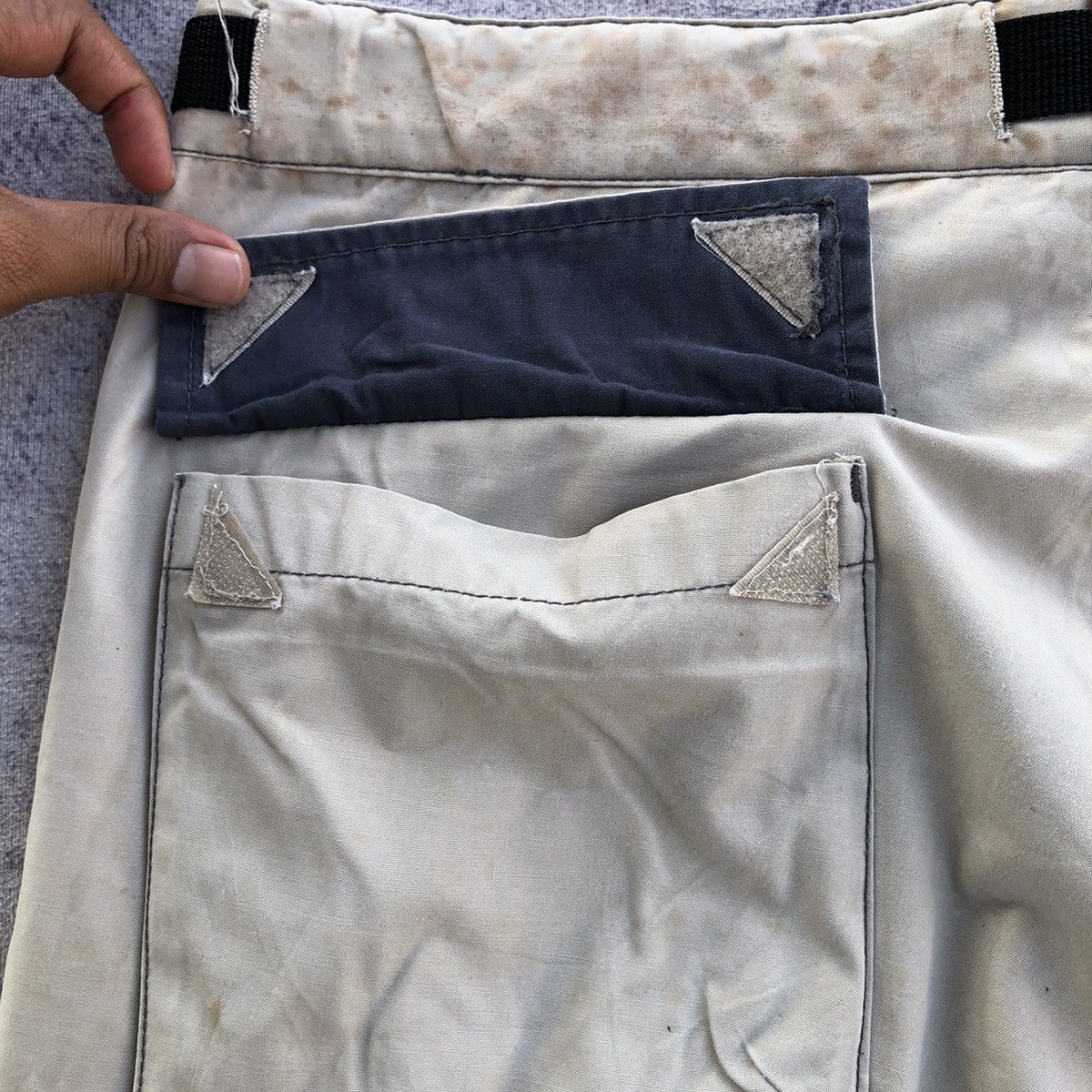Japanese Brand Japanese Faded chevre Outdoor Cargo pants With 10 pocket Size US 36 / EU 52 - 17 Thumbnail