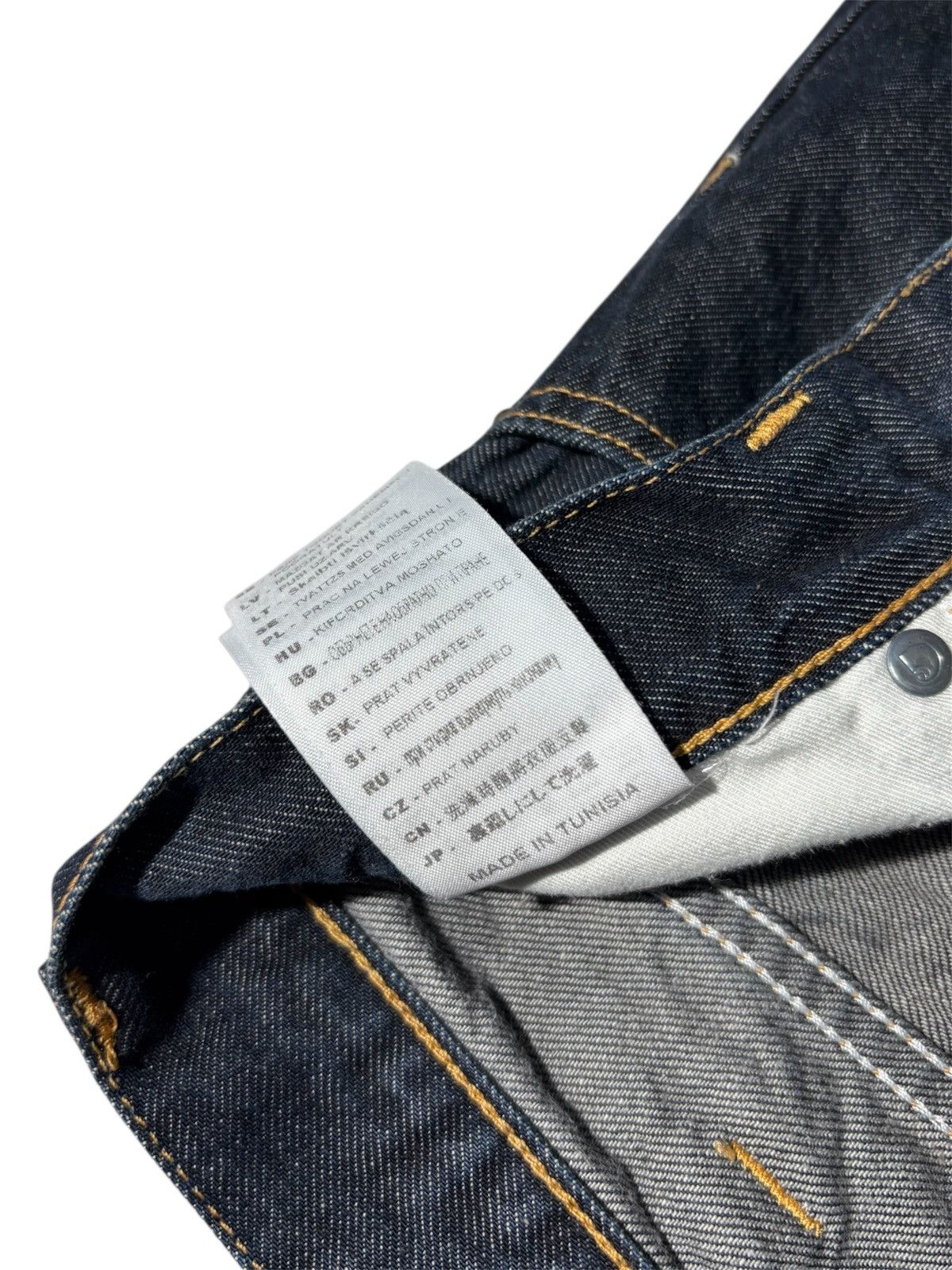 Carhartt Carhartt Indigo Jeans Rockin Pants Straight Big Logo Rap Size US 30 / EU 46 - 7 Thumbnail